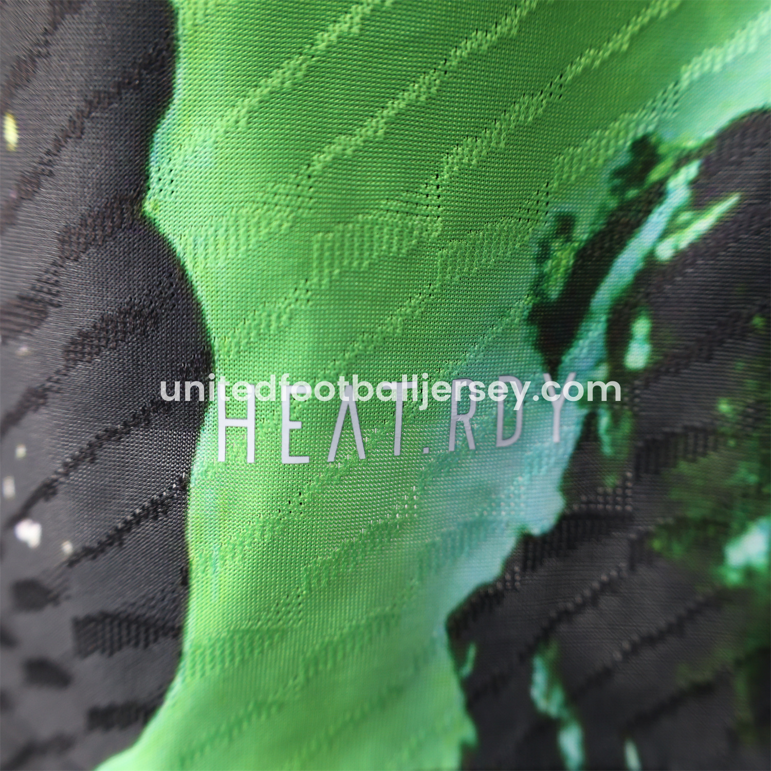 unitedfutballjersey-Real Madrid 25-26 Green & Black Special Edition Jersey - Player Version