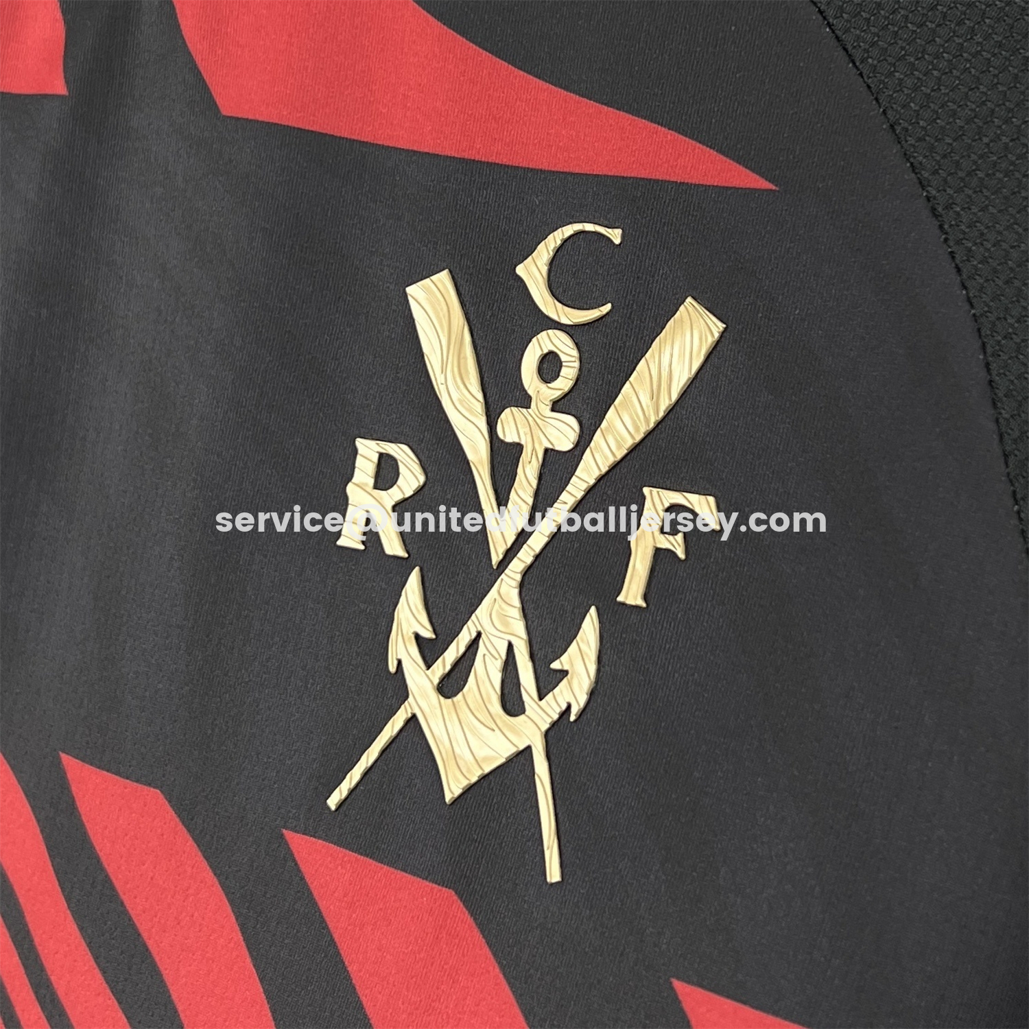 unitedfutballjersey-Flamengo 25-26 Red And Black Special Jersey - Fans Version
