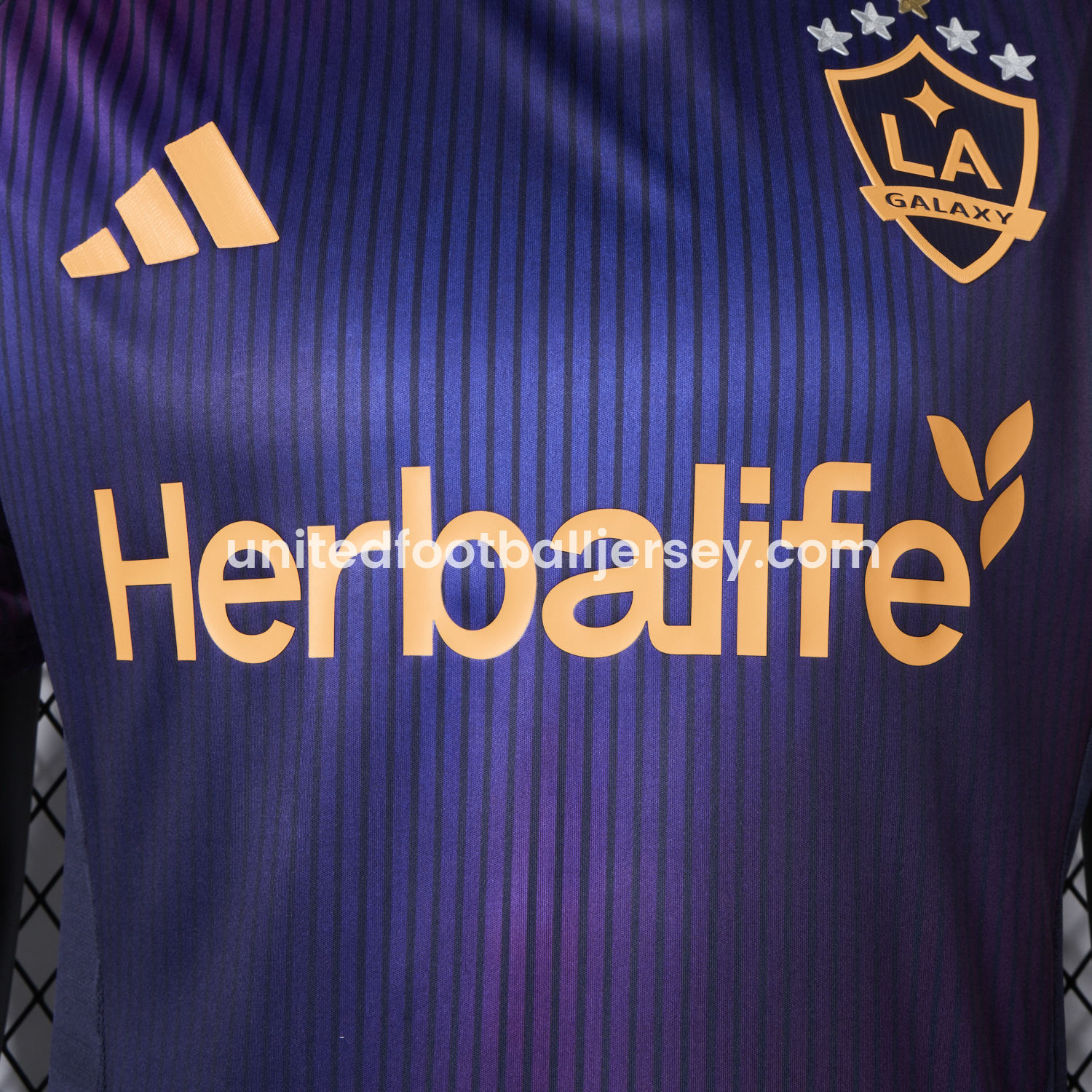unitedfutballjersey-LA Galaxy 2025 Away Jersey - Player Version