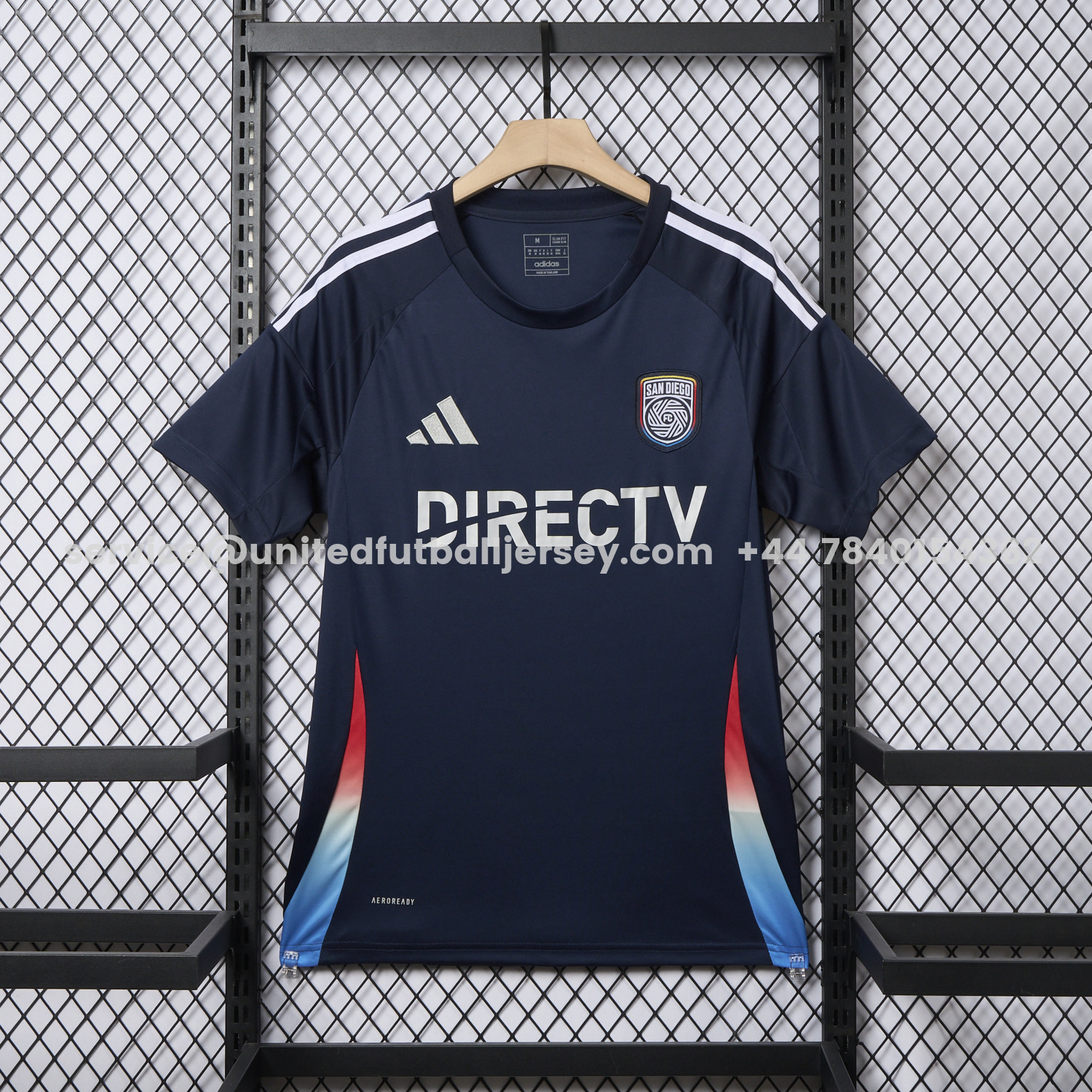 unitedfutballjersey-San Diego 2025-26 Home Jersey - Fans Version