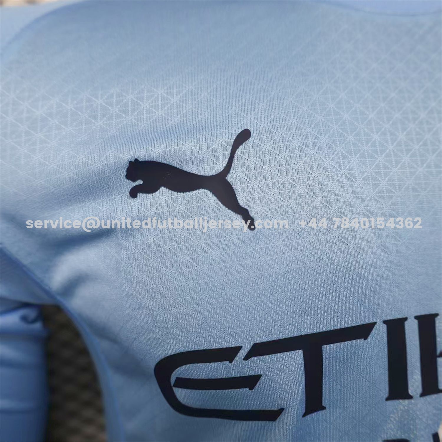 unitedfutballjersey-Manchester City 25-26 Home Long Sleeves Jersey - Player Version