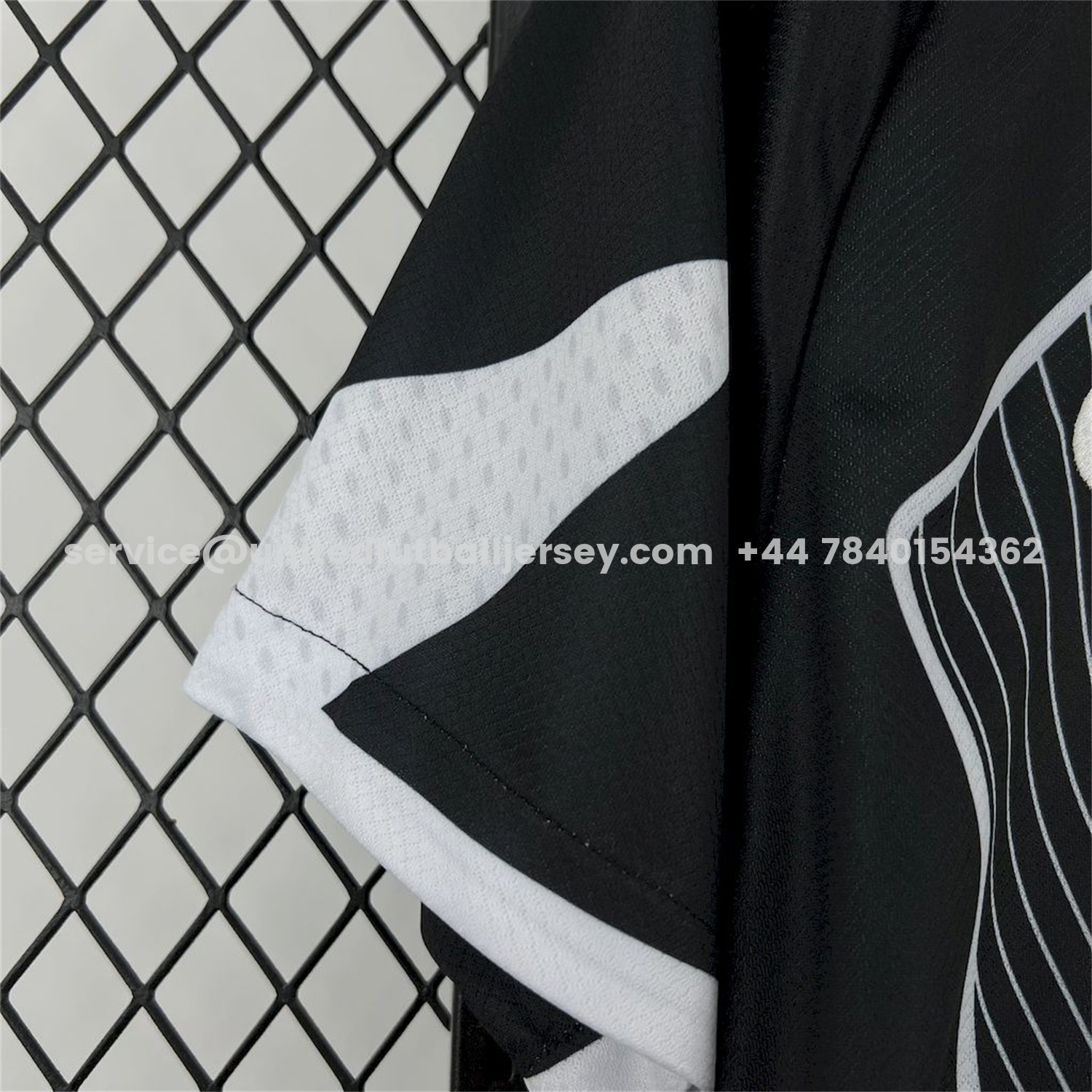 unitedfutballjersey-Barcelona 25-26 T90 White Lines Black Jersey - Fans Version