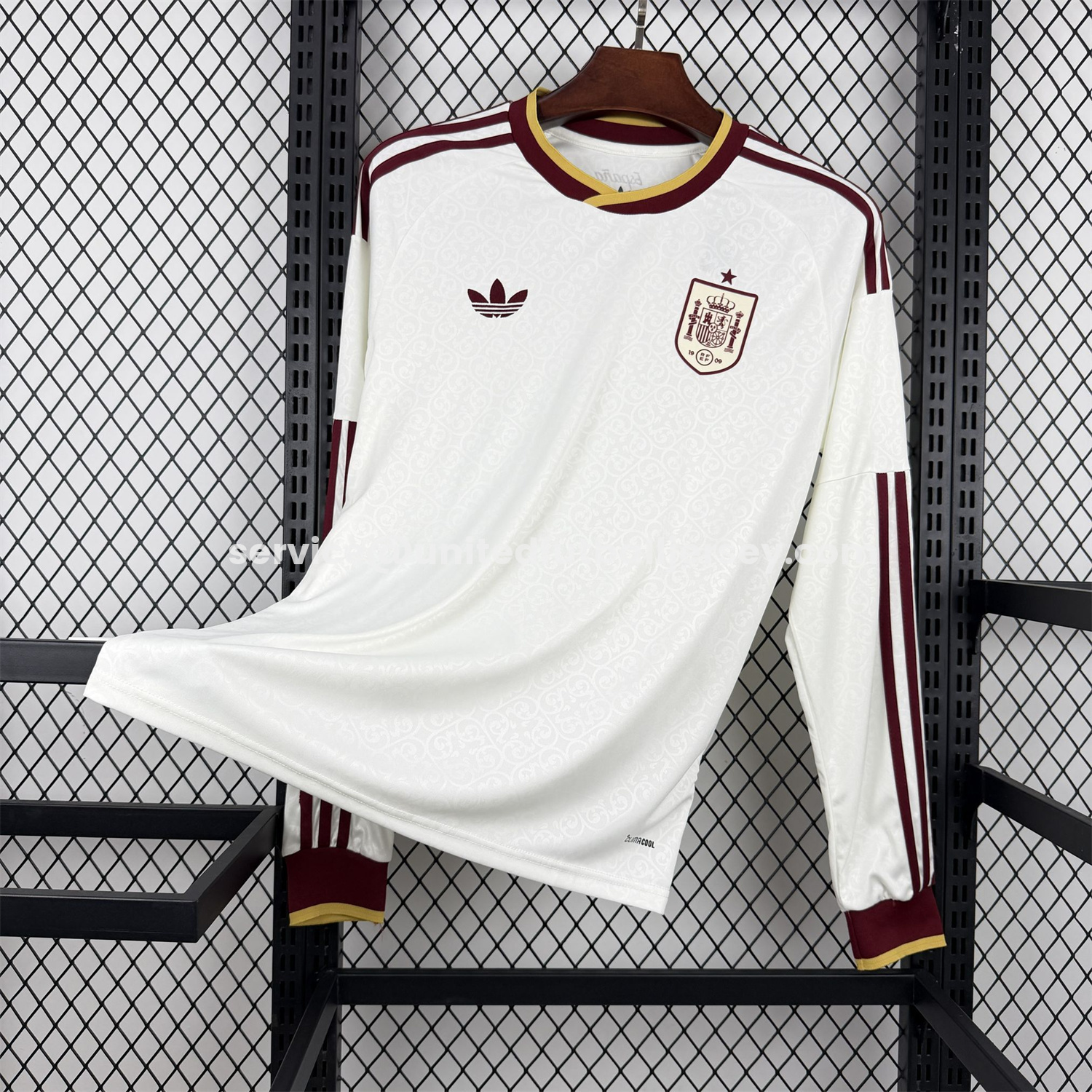 Spain 2026 Away Long Sleeves Jersey - Fans Version:football jersey mysite: unitedjerseyfootball 邓江浪:football