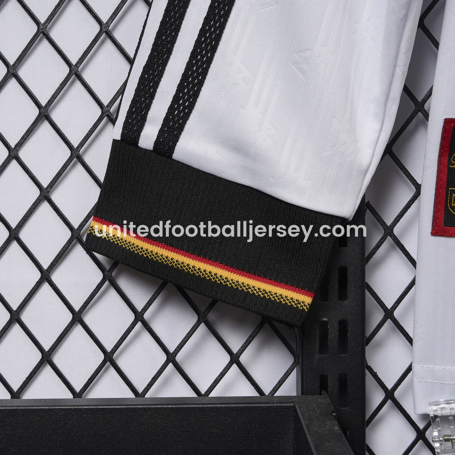 unitedfutballjersey-Retro Germany 1996 Home Long Sleeves Jersey