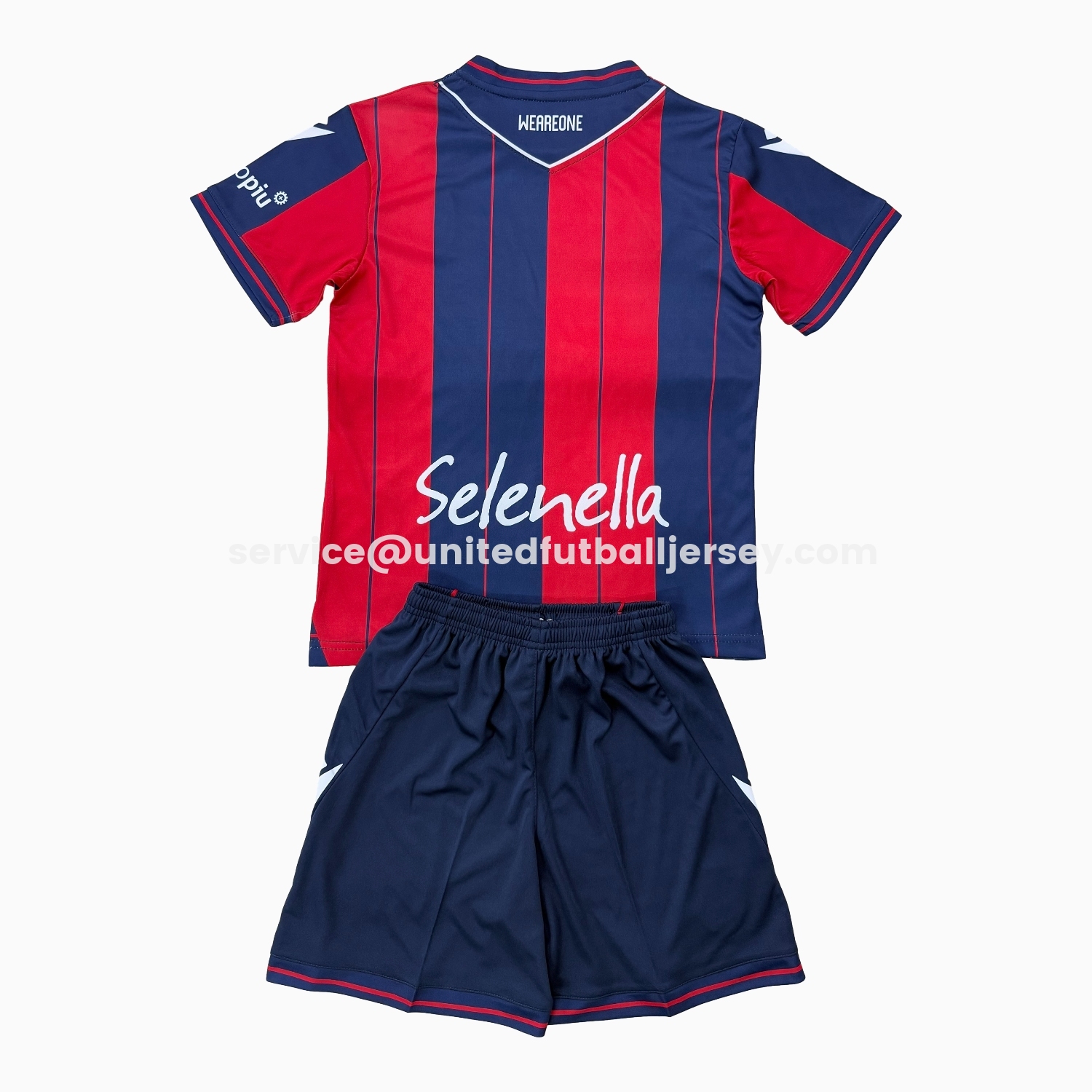 unitedfutballjersey-Bologna 25-26 Home Men's Adult Jersey Set - Fans Version
