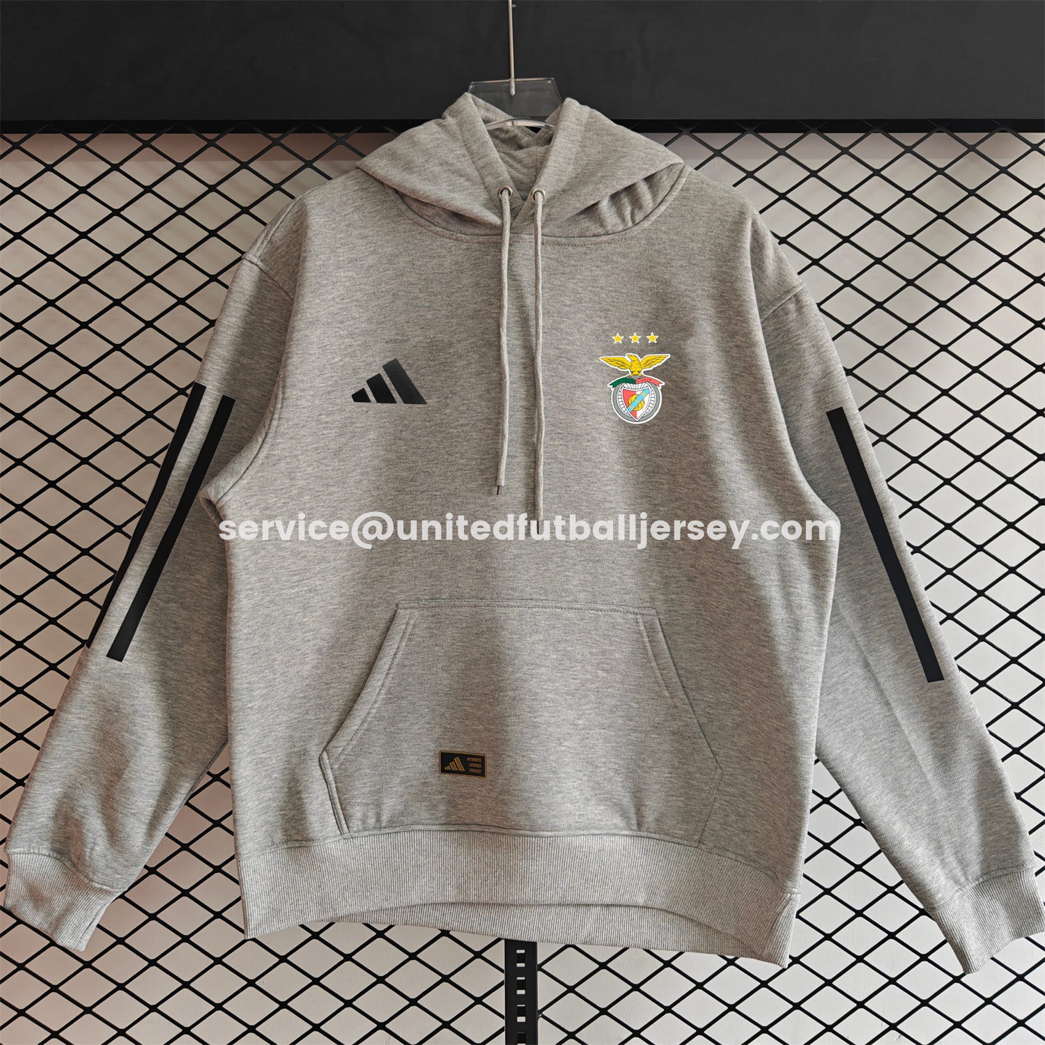 unitedfutballjersey-Benfica 25-26 Home Unisex Pullover Hoodie