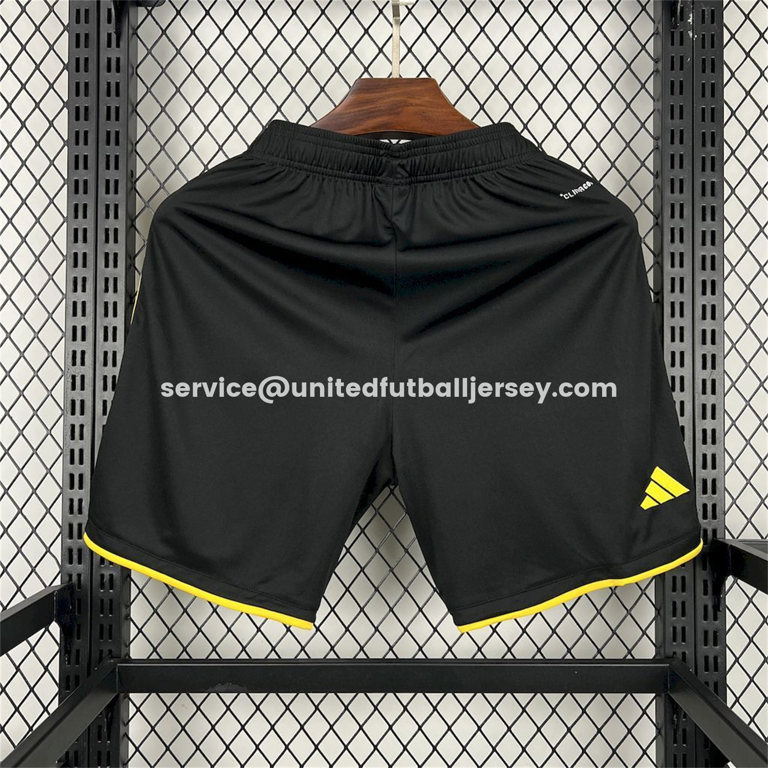 unitedfutballjersey-Belgium 2026 Home Black Shorts - Fans Version