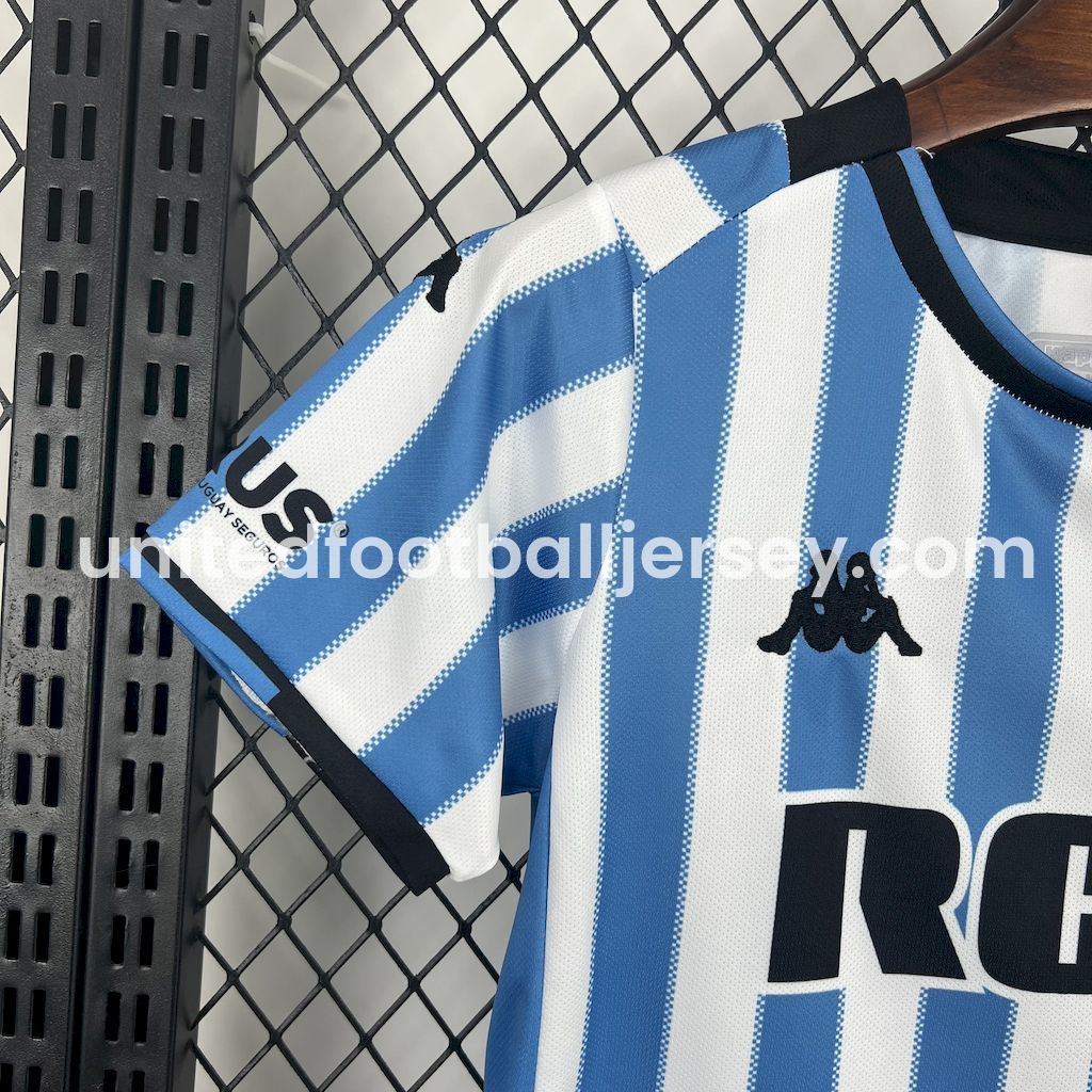 unitedfutballjersey-Racing Club de Avellaneda 24-25 Home Kids Kit