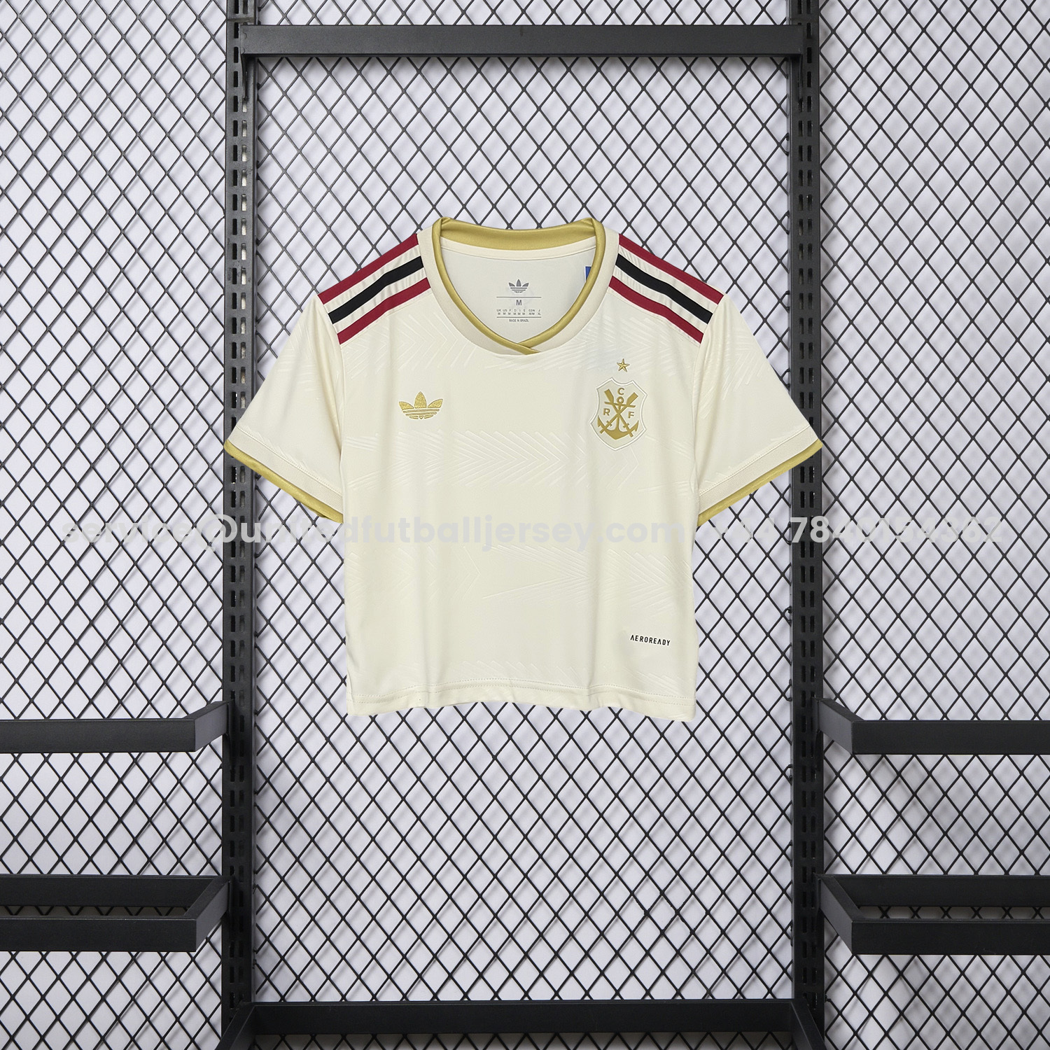 unitedfutballjersey-Women's Flamengo 25-26 Third Unsponsored Cropped Jersey