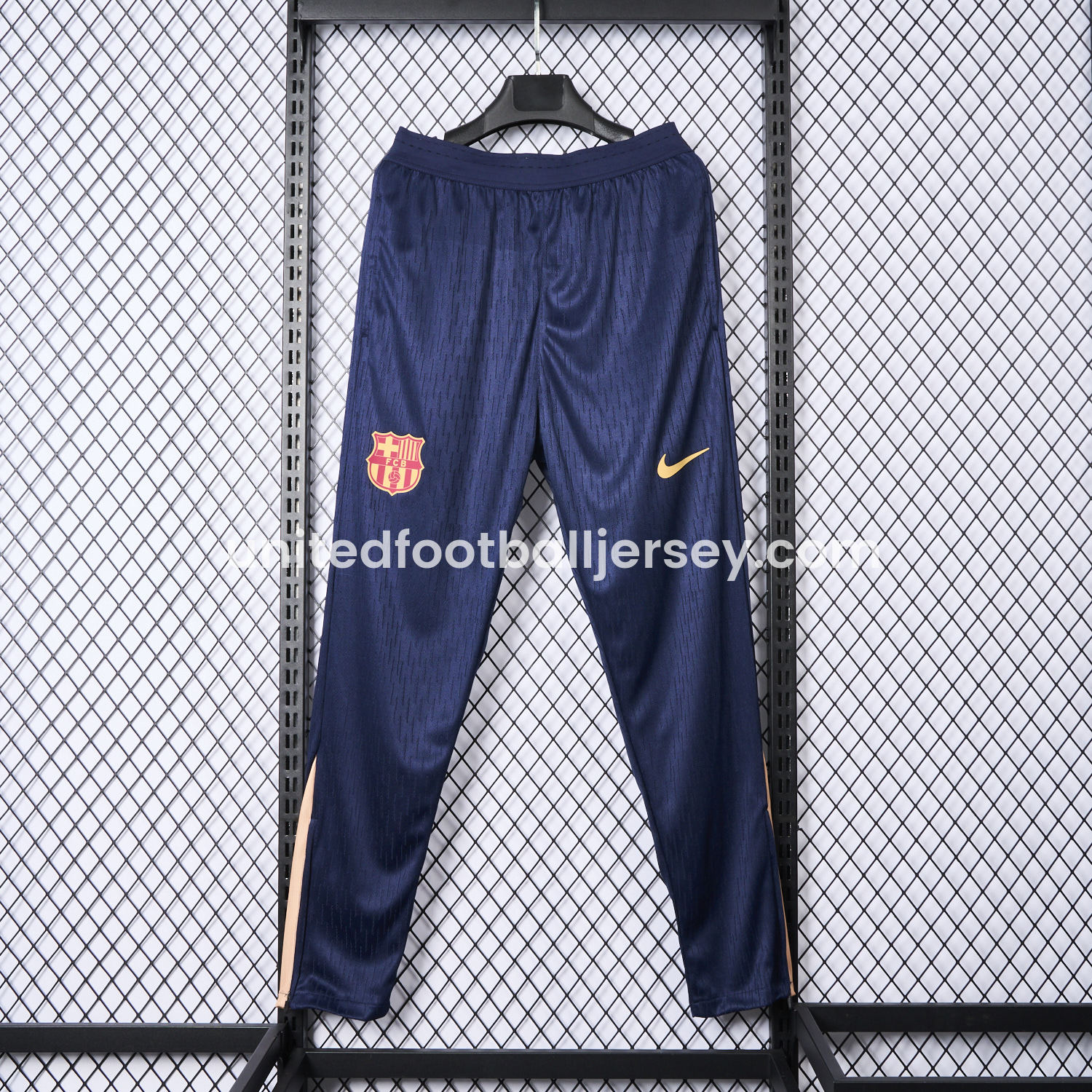 unitedfutballjersey-Barcelona 24-25 Deep Blue Training Pants - Player Version