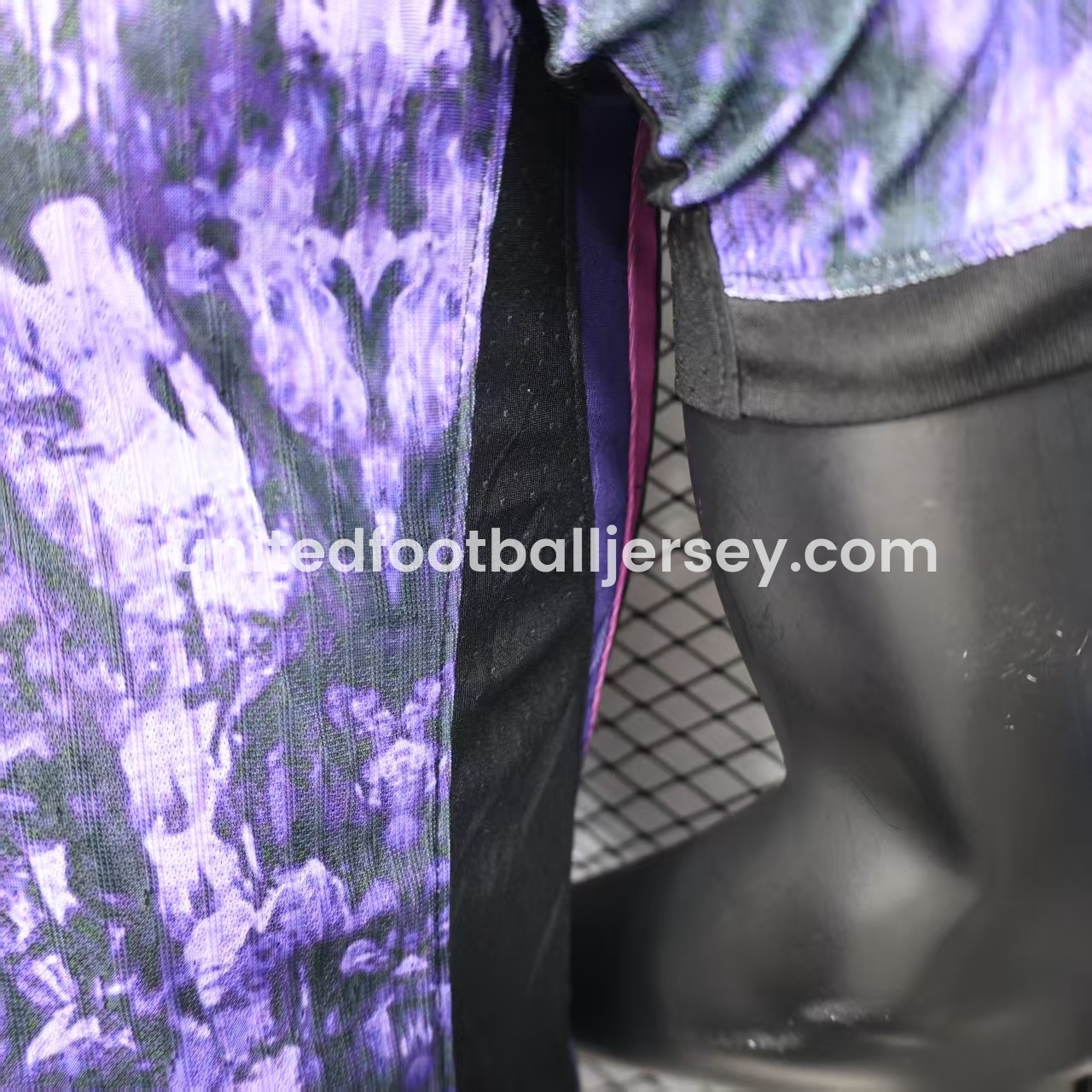 unitedfutballjersey-Barcelona 25-26 Purple Rock Pattern Jersey - Player Version