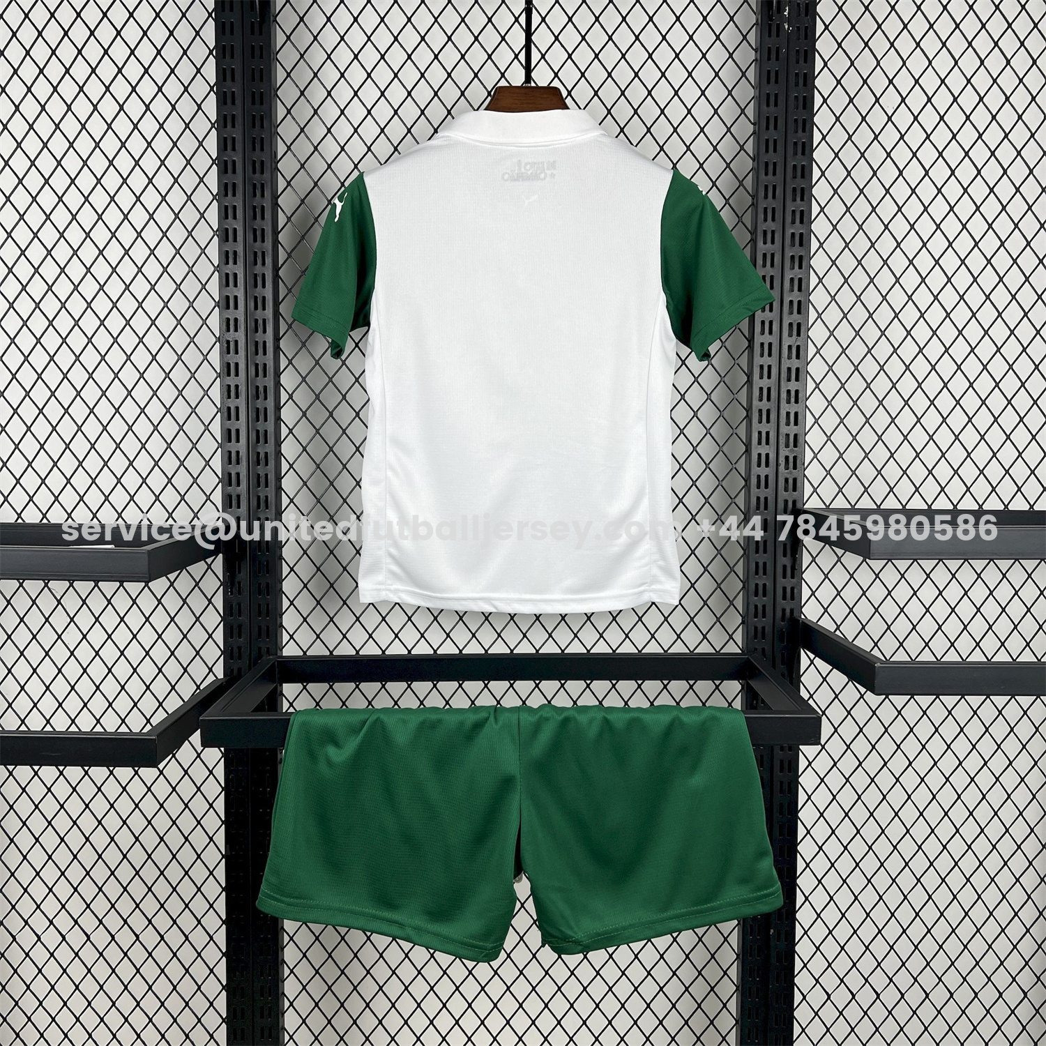 unitedfutballjersey-Palmeiras 25-26 Away Kids Kit
