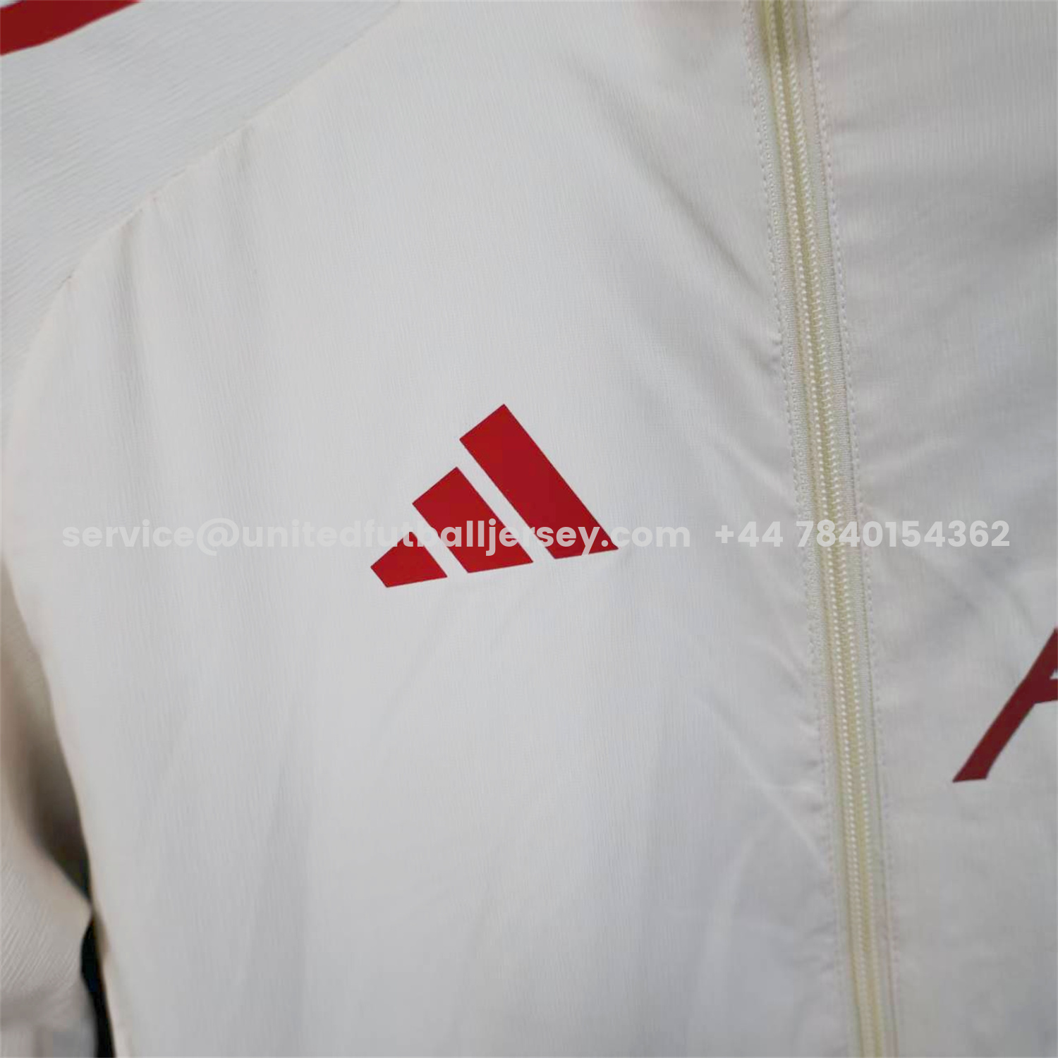 unitedfutballjersey-Liver.pool 25-26 White Windbreaker Jacket