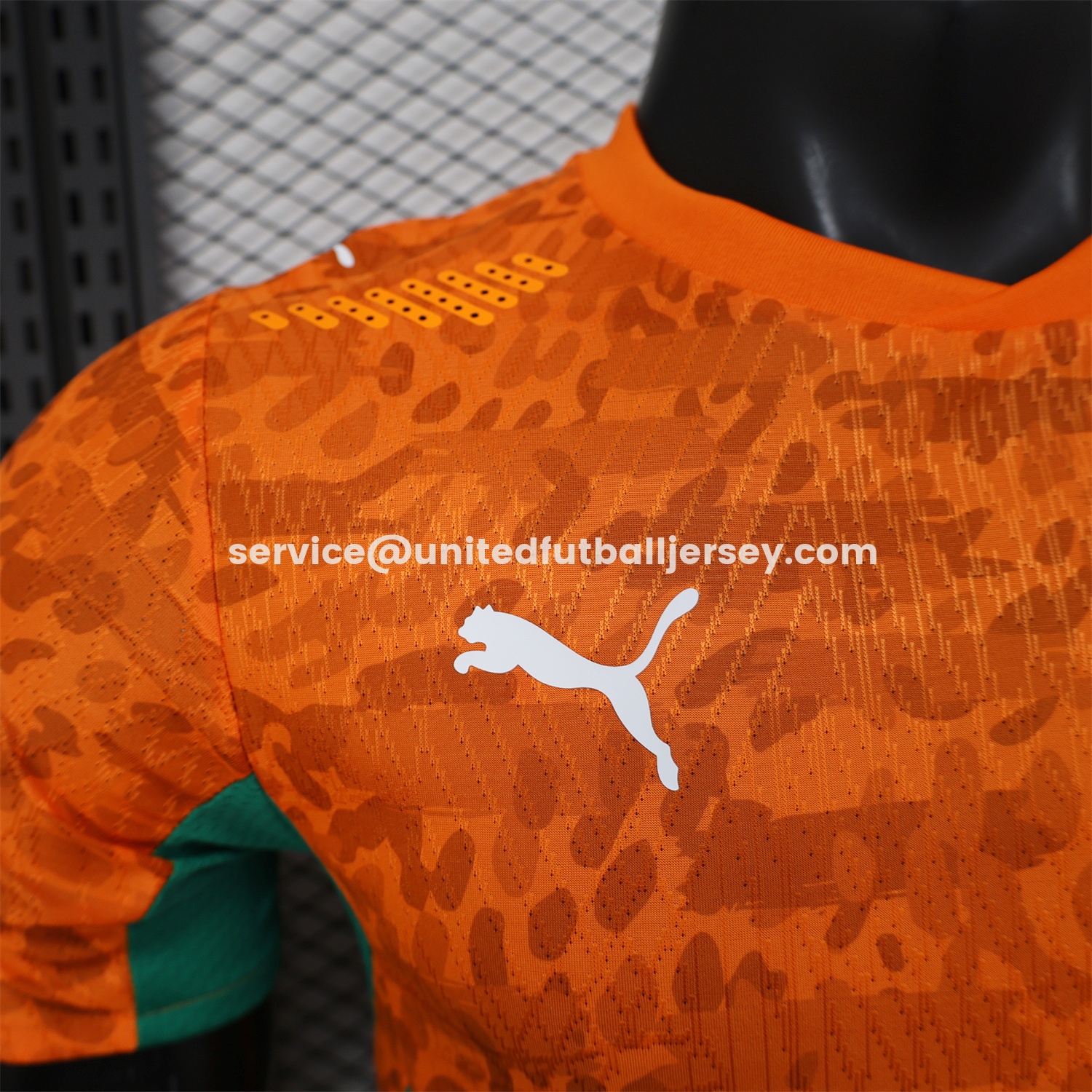 unitedfutballjersey-Ivory Coast 2026 Home Orange Jersey - Player Version
