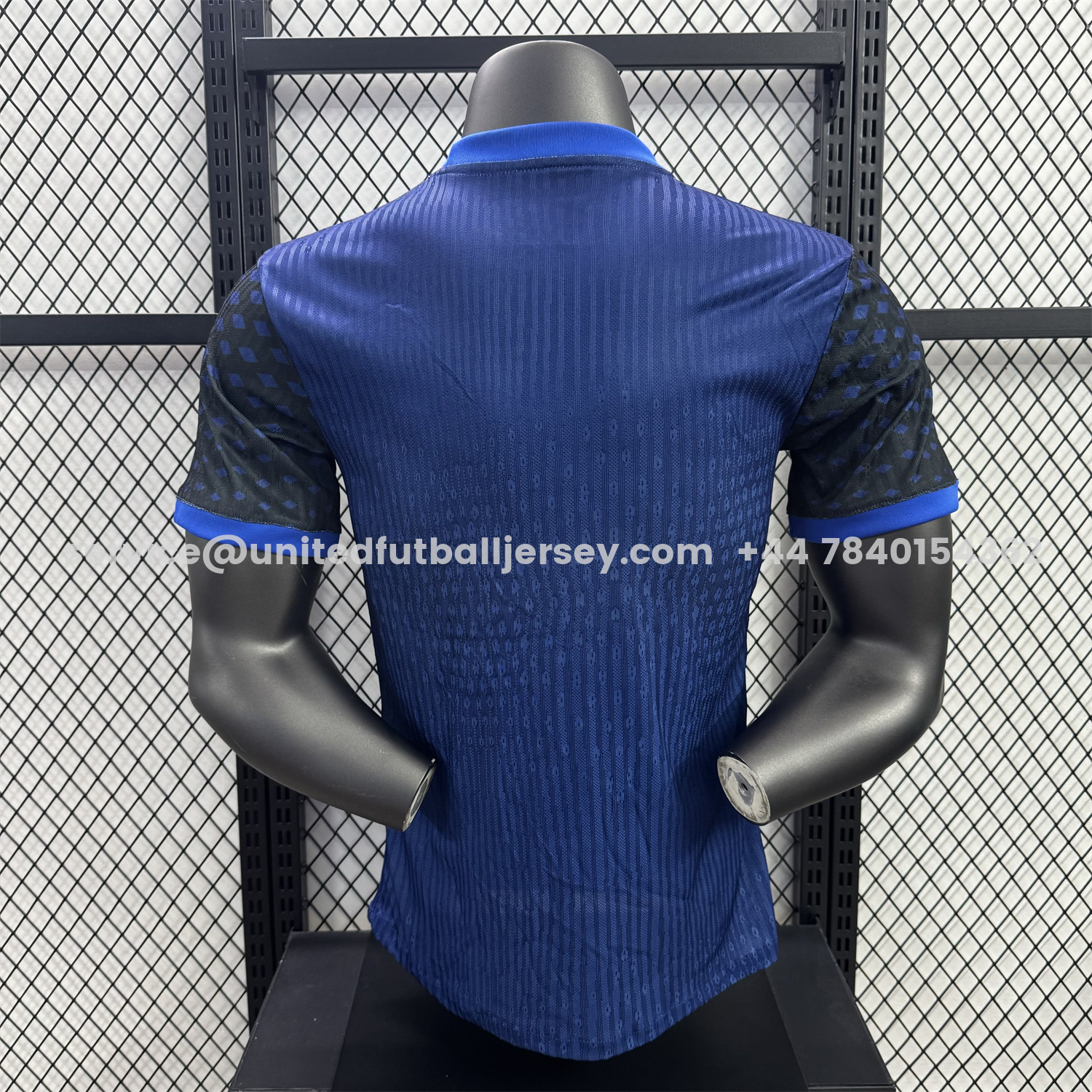 unitedfutballjersey-Paris Saint-Germain PSG 25-26 Champion Blue Special Edition Jersey With Star - Player Version