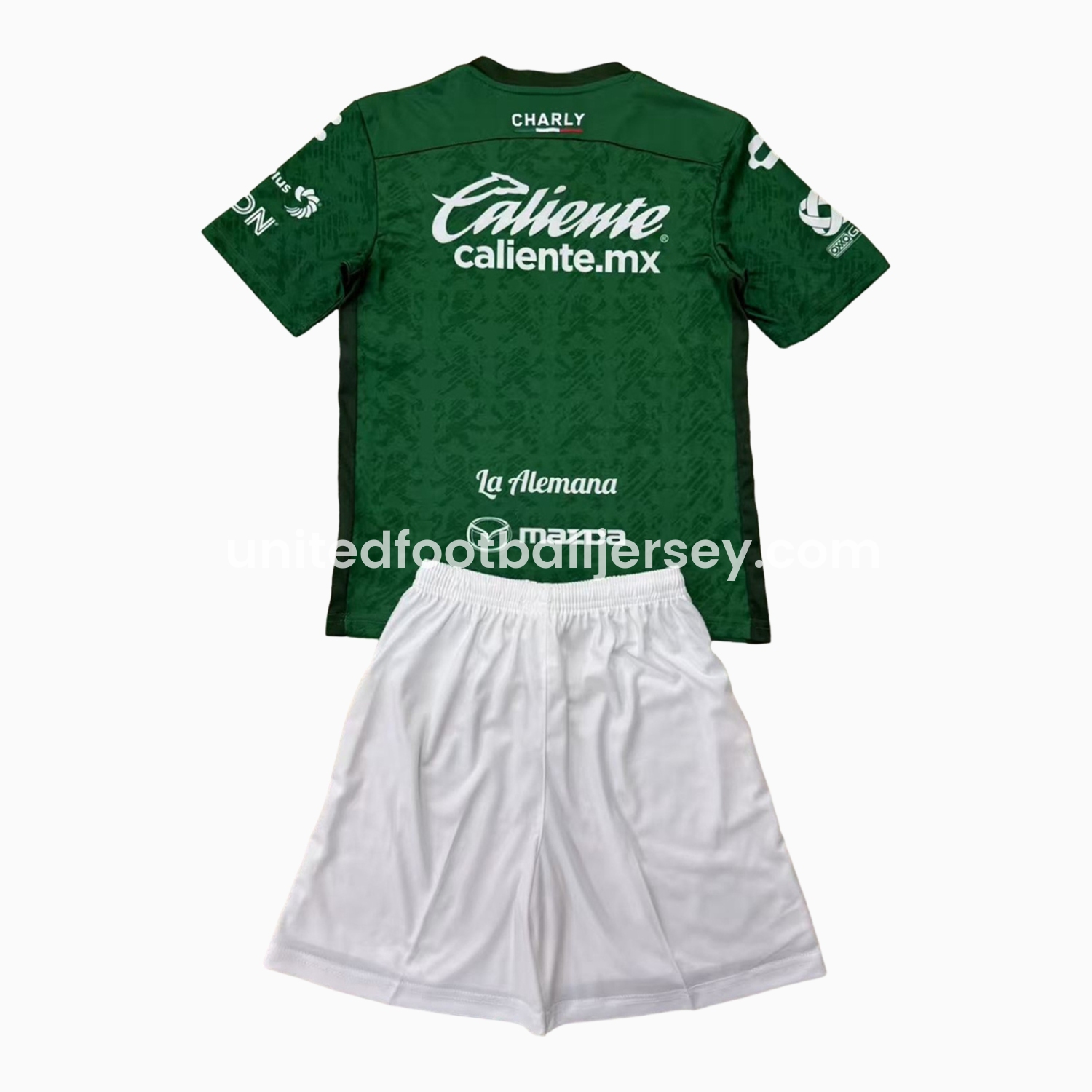 unitedfutballjersey-Club León Club Leon 24-25 Home Men's Adult Jersey Set - Fans Version