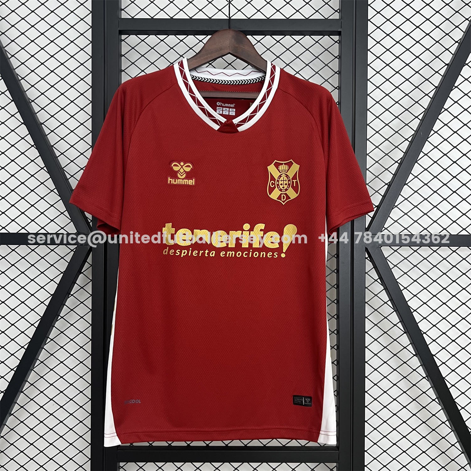 unitedfutballjersey-Tenerife 25-26 Away Jersey - Fans Version