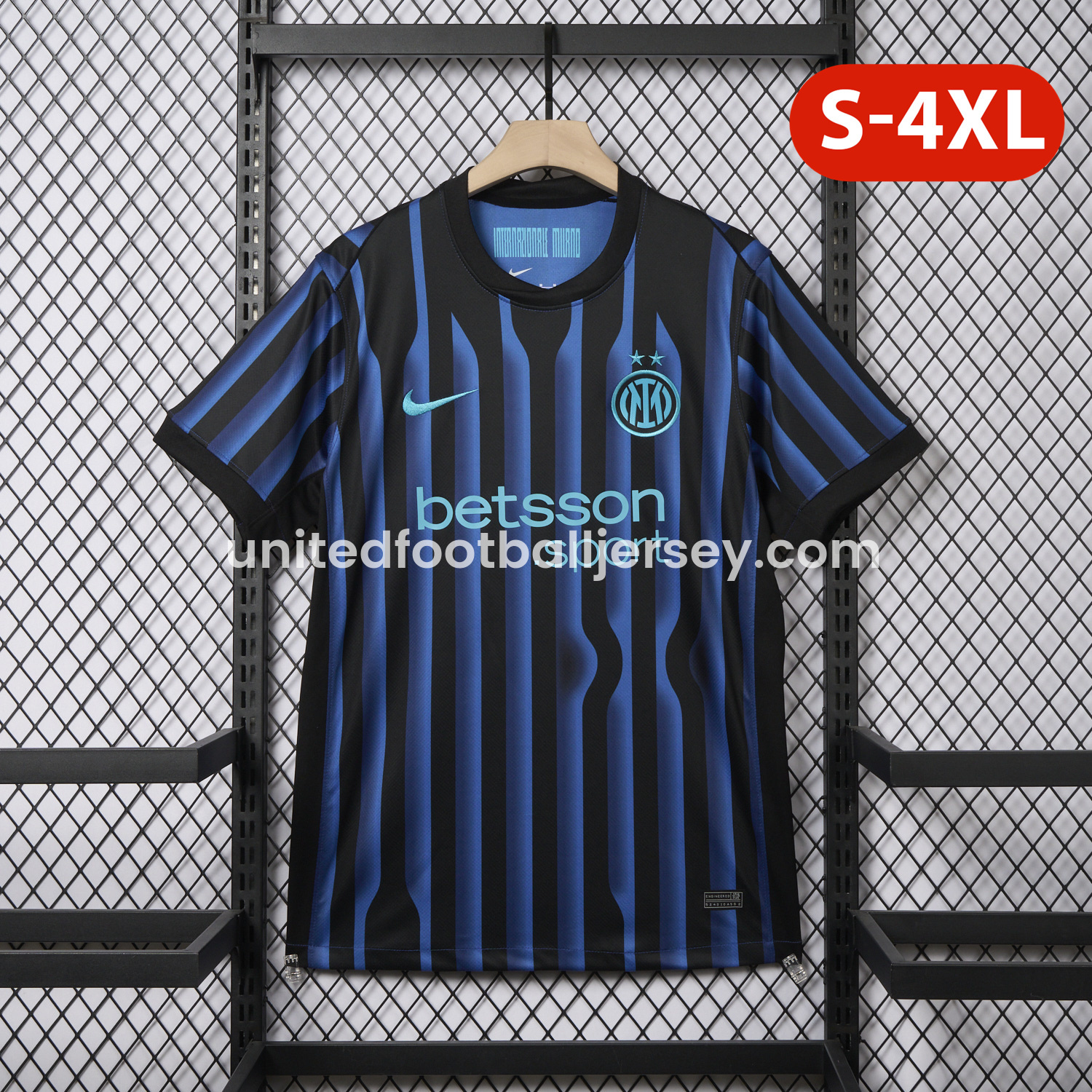 unitedfutballjersey-Inter Milan 25-26 Home Jersey - Fans Version