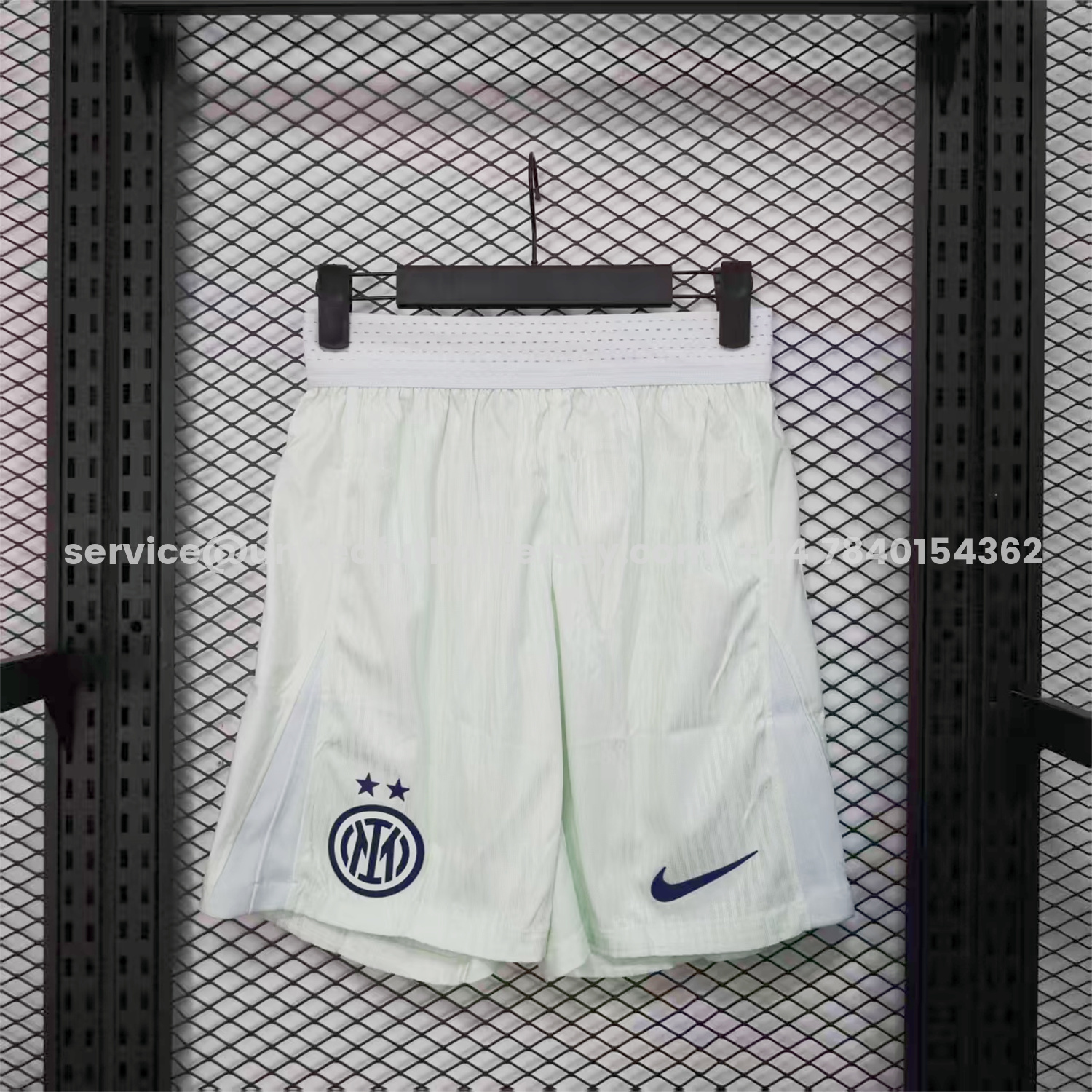 unitedfutballjersey-Inter Milan 25-26 Away White Shorts - Player Version