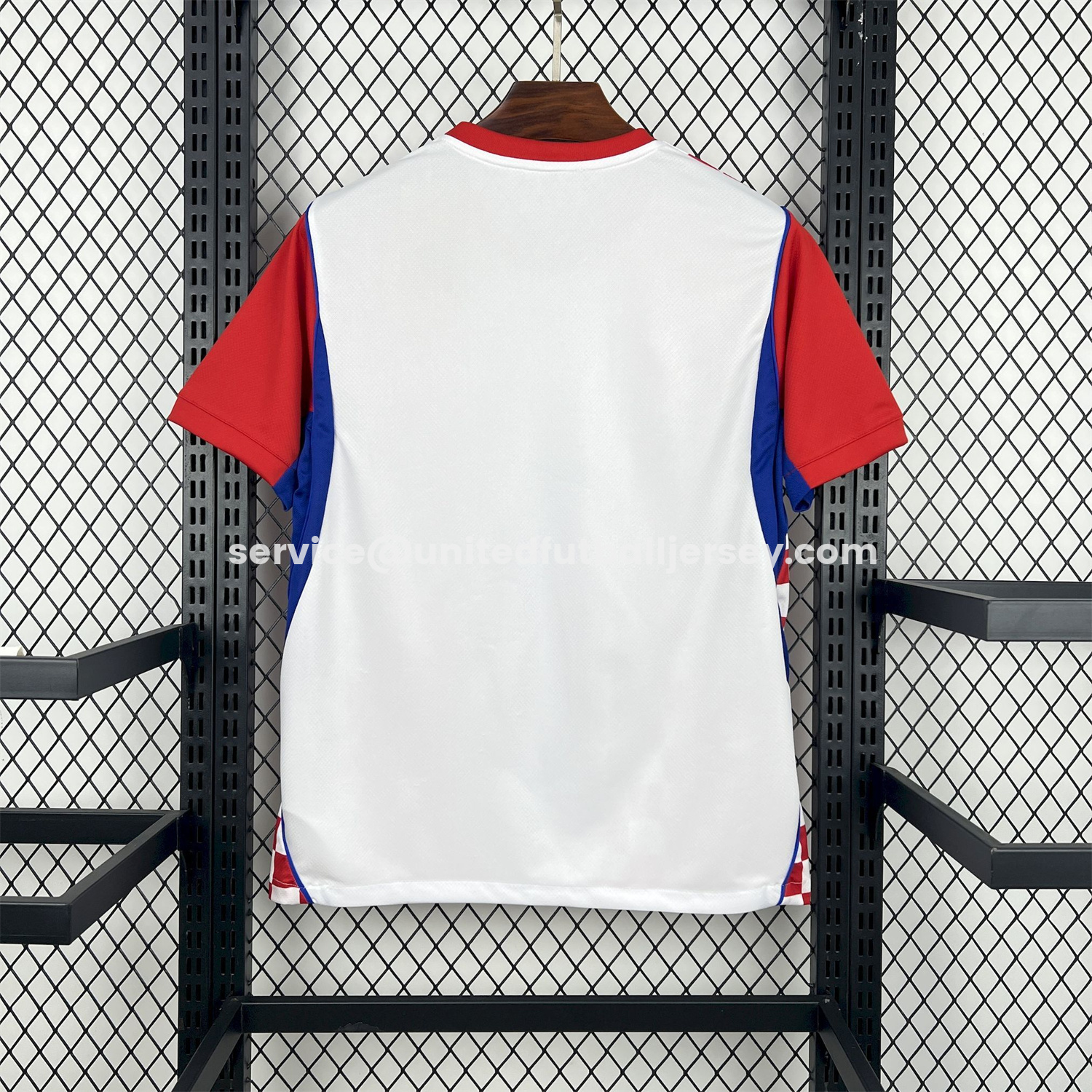 unitedfutballjersey-Croatia 2026 Home White And Red Jersey - Fans Version