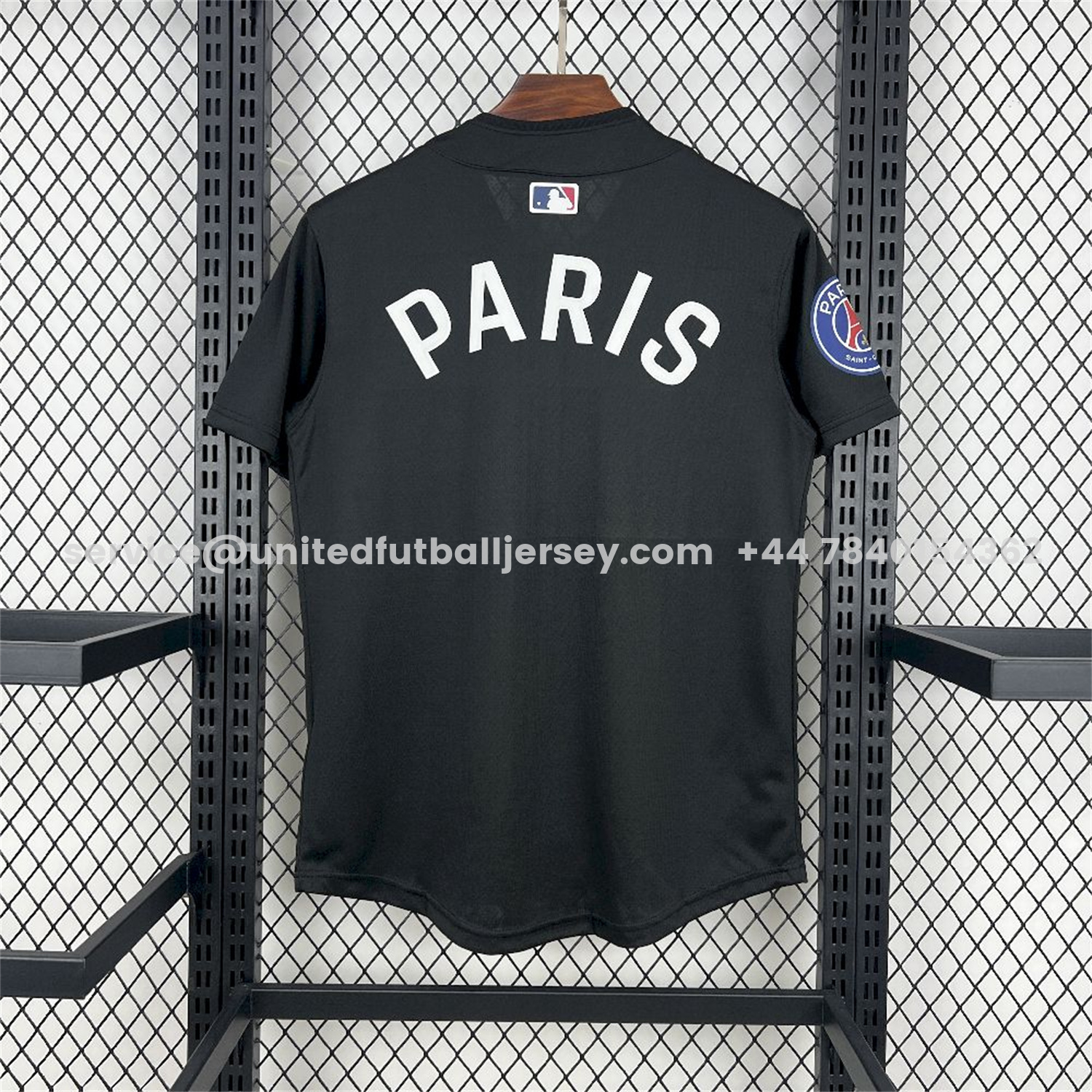 unitedfutballjersey-Paris Saint-Germain PSG 25-26 Black Limited Baseball Jersey