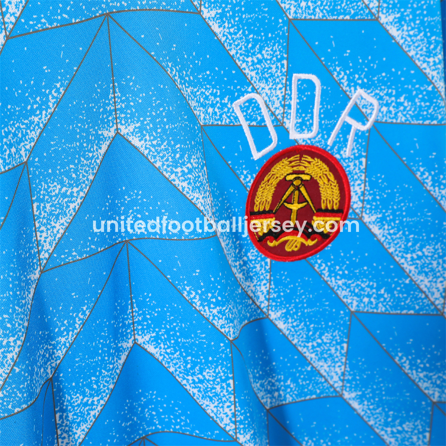 unitedfutballjersey-Retro East Germany 1988 Away Jersey