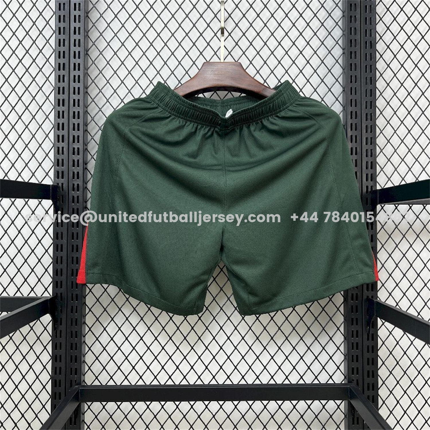 unitedfutballjersey-C.H.E.L.S.E.A 25-26 Away Green Shorts - Fans Version