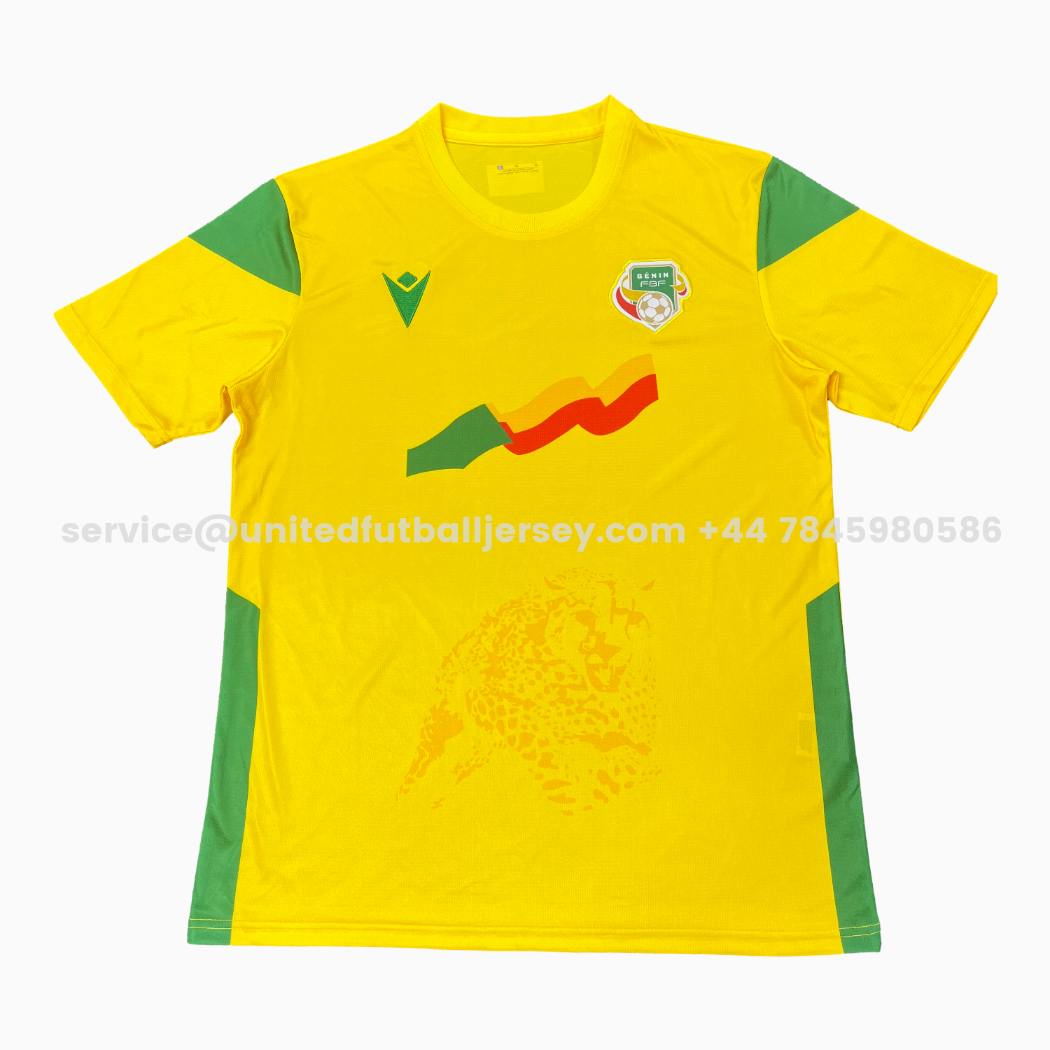 unitedfutballjersey-Benin 2026 Home Yellow Jersey - Fans Version