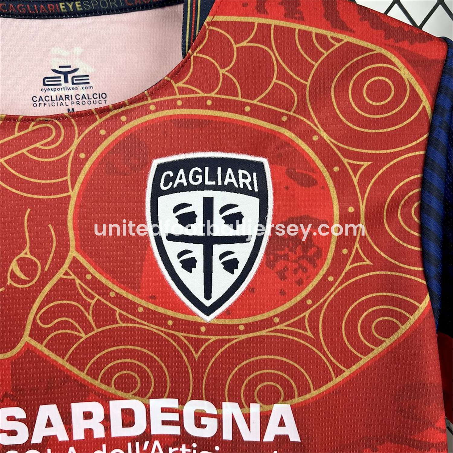unitedfutballjersey-Cagliari Calcio 24-25 Year of the Snake Special Jersey - Fans Version