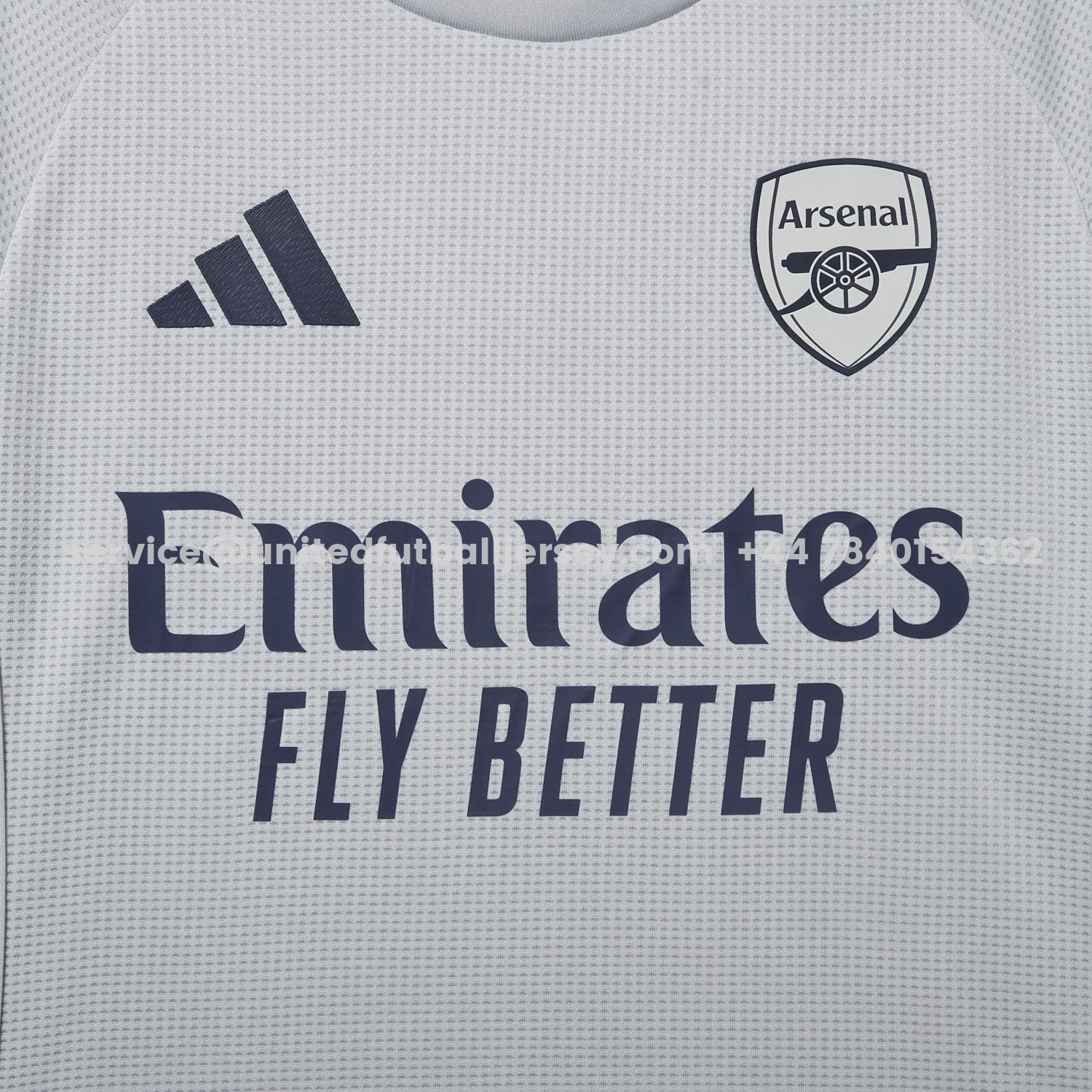 unitedfutballjersey-Arsenal 25-26 White Training Jersey - Player Version