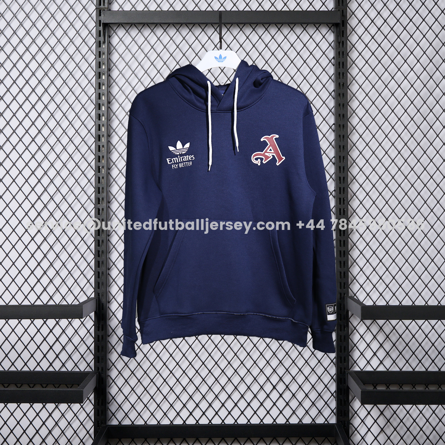 unitedfutballjersey-Arsenal 25-26 Pure Color Training Set - Dark Blue Top and Dark Blue Pants