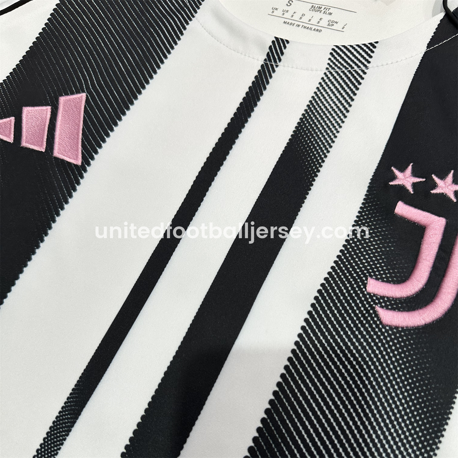 unitedfutballjersey-Juventus 25-26 Home Unsponsored Jersey - Fans Version