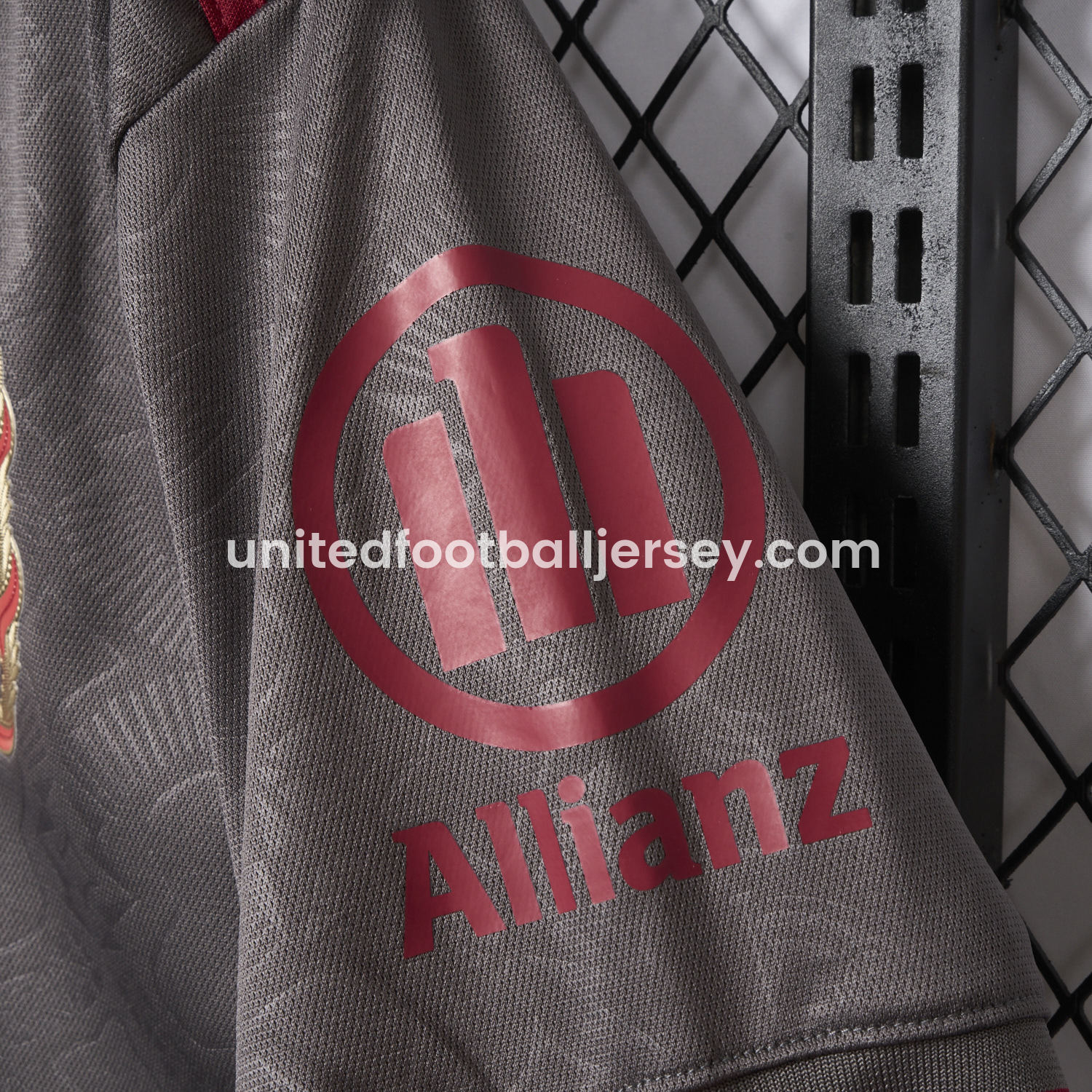 unitedfutballjersey-Bayern Munich 2025 Grey 125th Anniversary Jersey - Fans Version