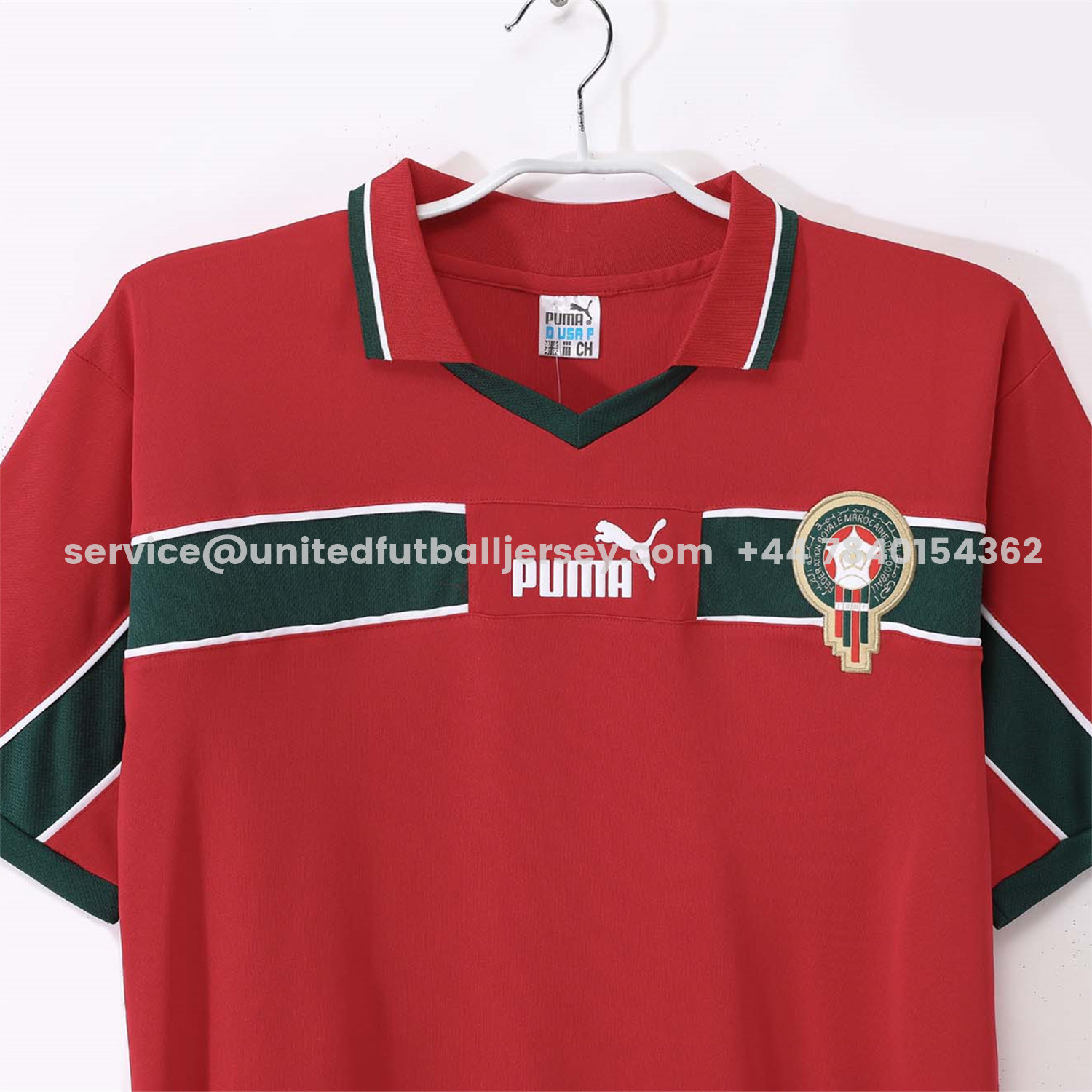 unitedfutballjersey-Retro Morocco 1998 Third Jersey