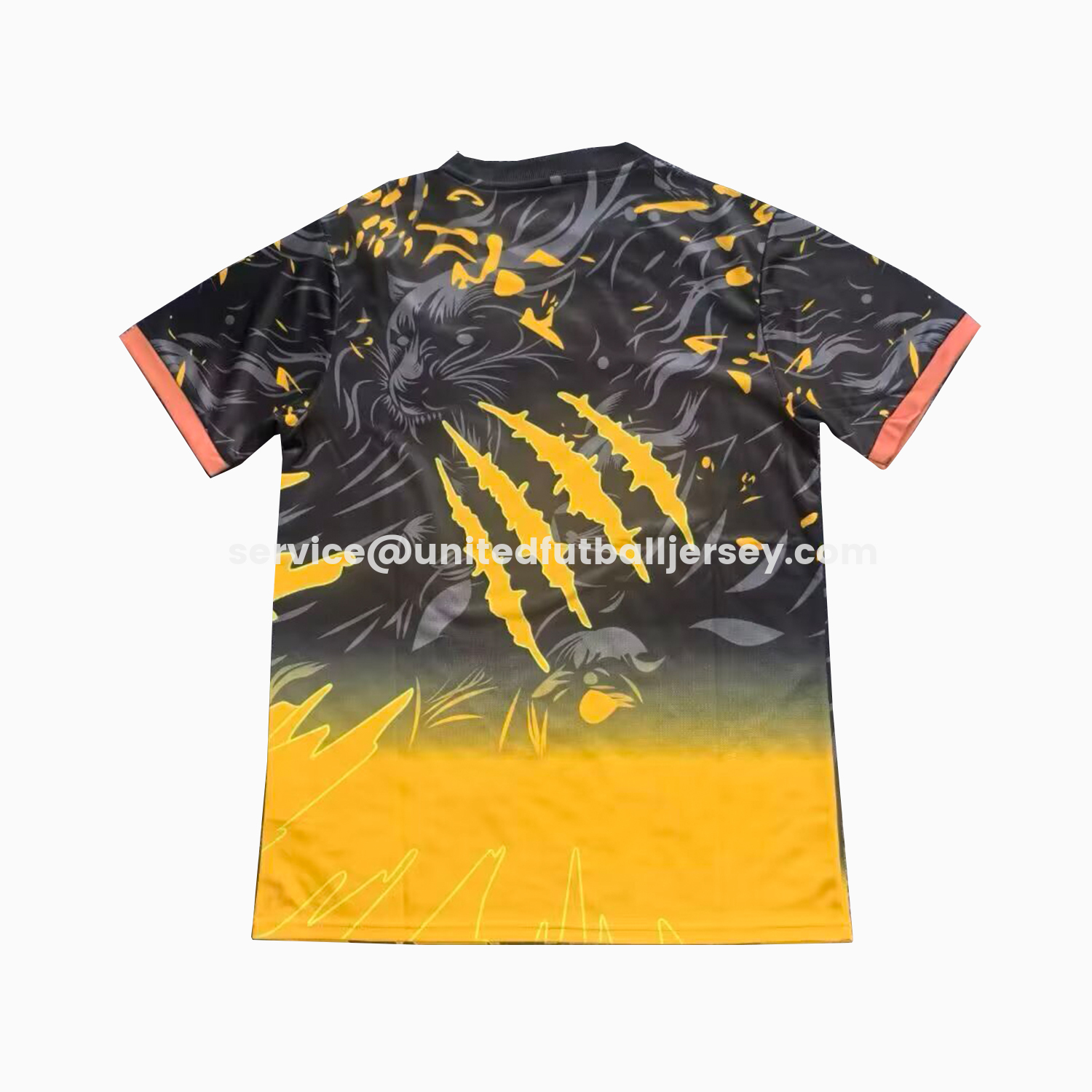 unitedfutballjersey-Brazil 25-26 Leopard Yellow And Black Jersey - Fans Version