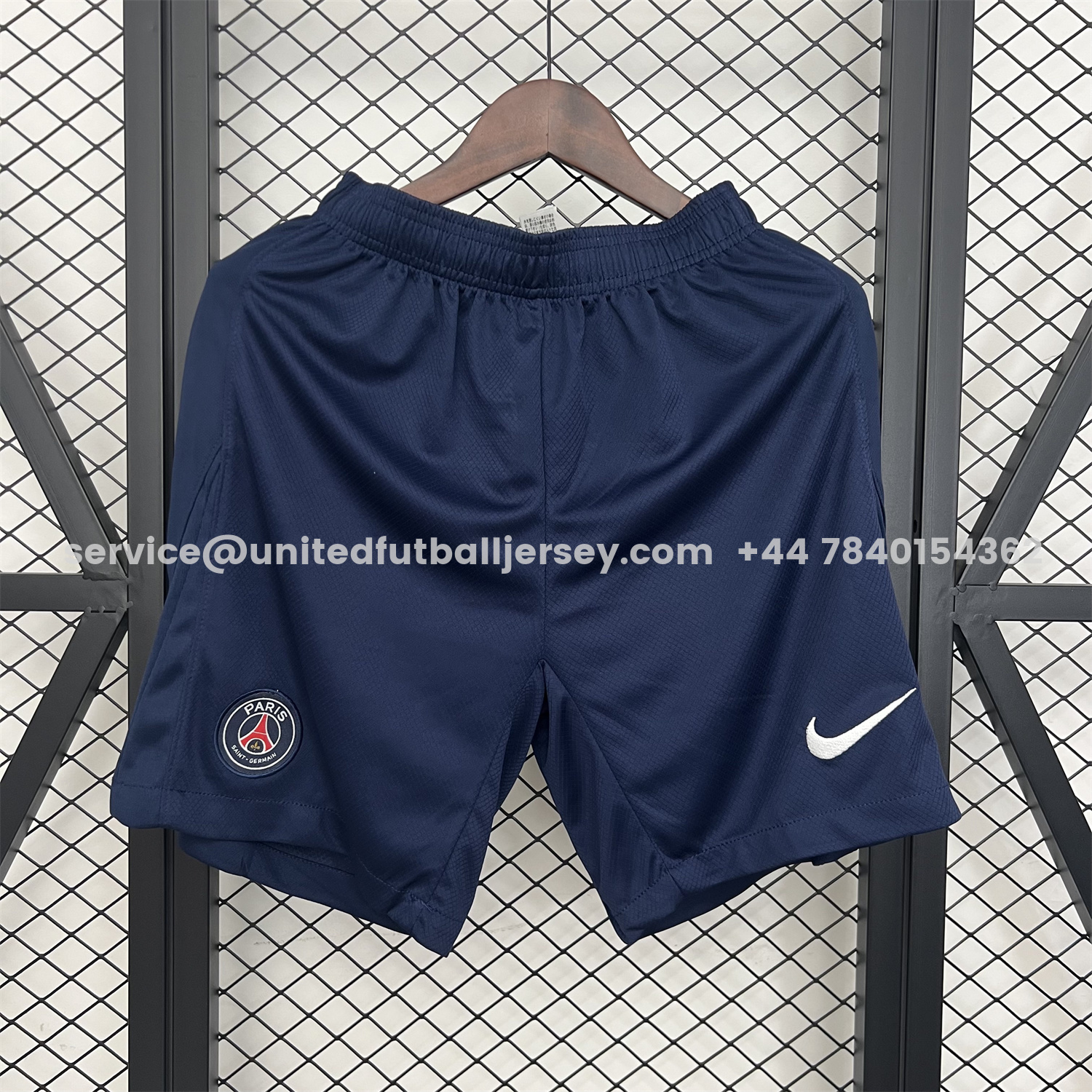 unitedfutballjersey-Paris Saint-Germain PSG 25-26 Home Blue Shorts - Fans Version