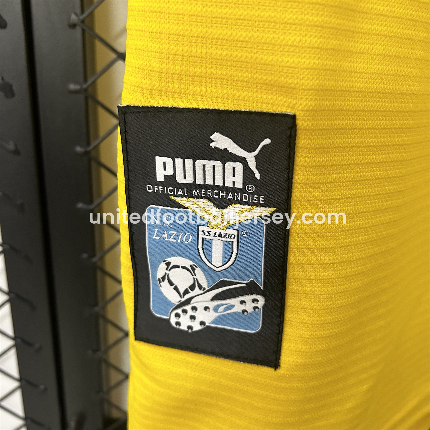 unitedfutballjersey-Retro Lazio 98-99 Yellow Away Jersey