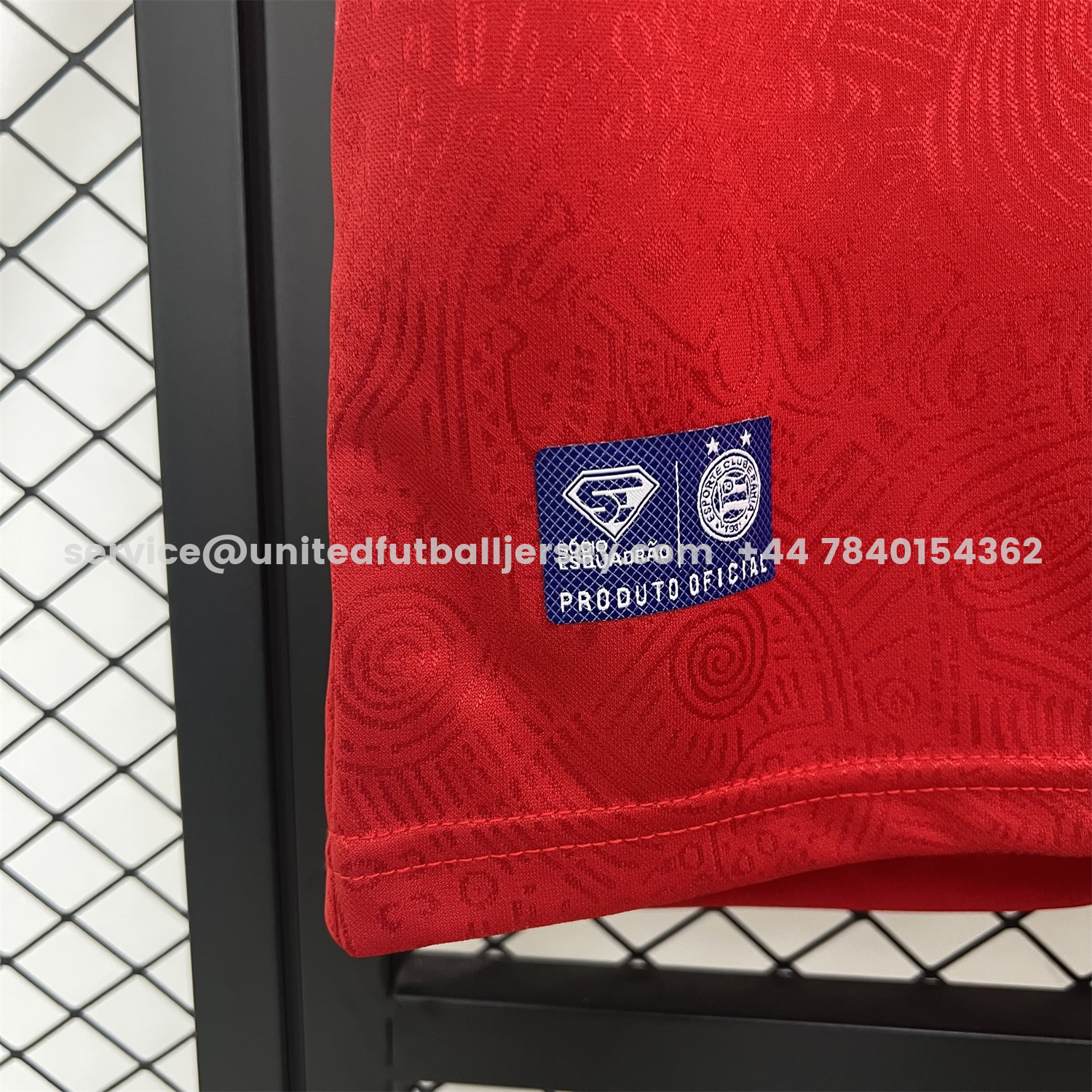 unitedfutballjersey-Bahia 25-26 Goalkeeper Red Jersey - Fans Version