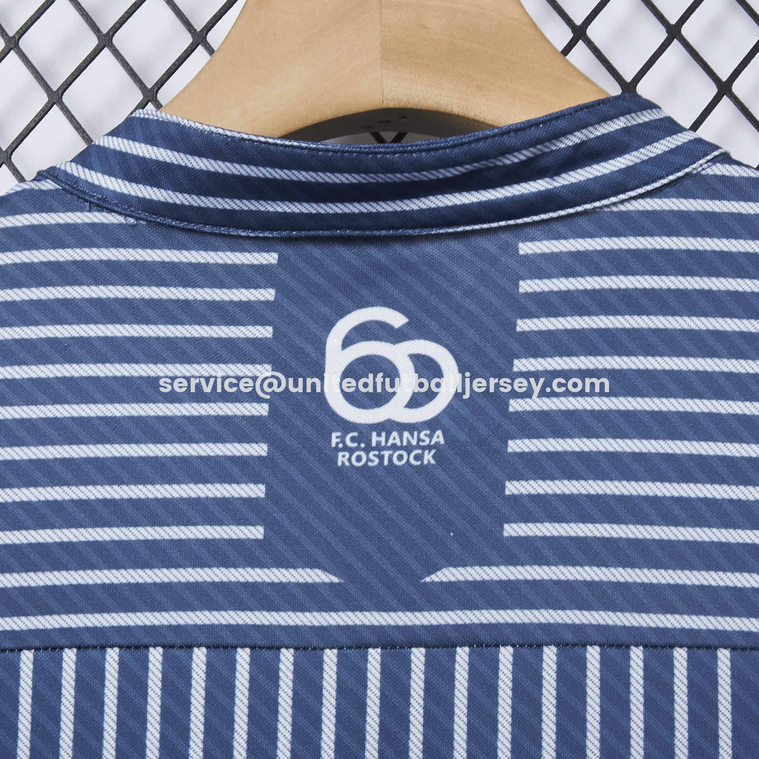 unitedfutballjersey-Hansa Rostock 25-26 60-Year Anniversary Fisherman Jersey - Fans Version