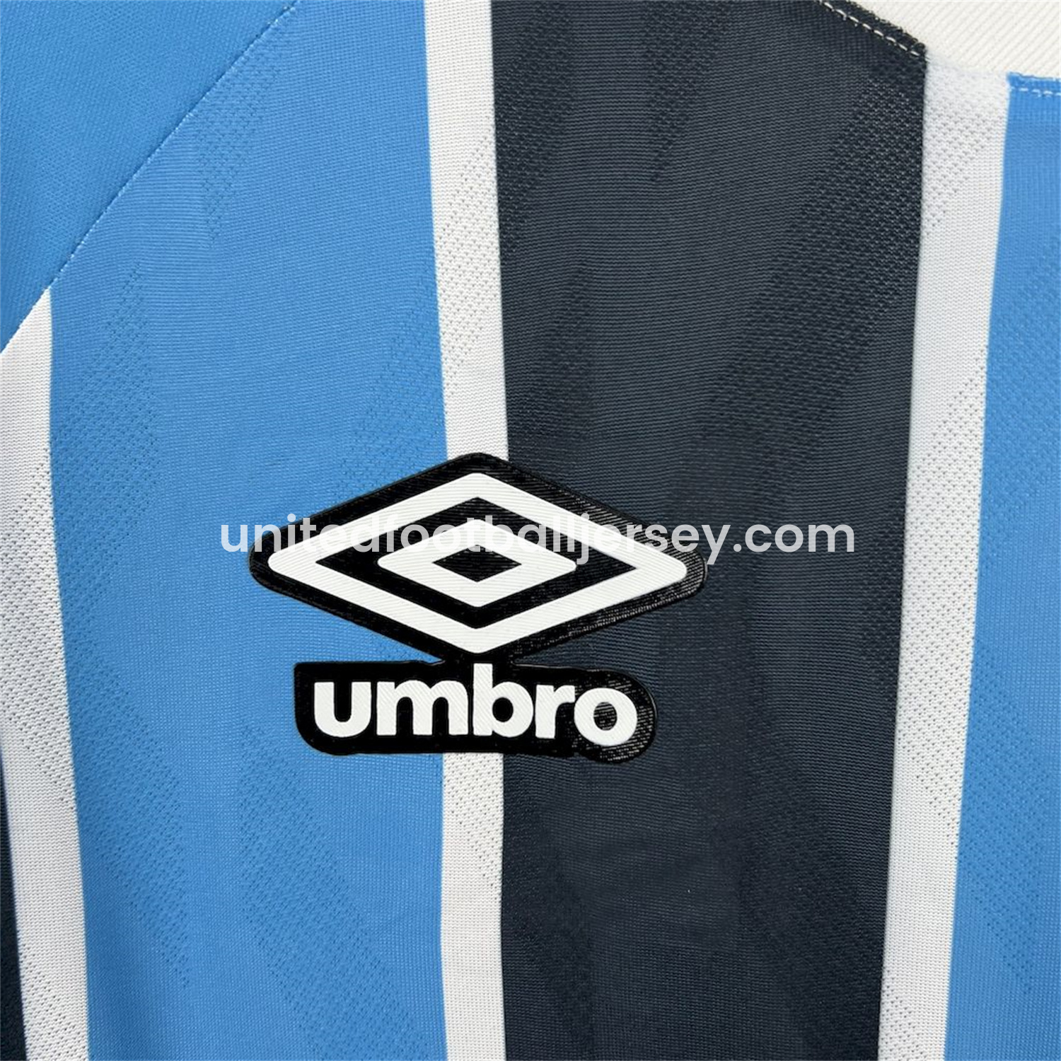 unitedfutballjersey-Gremio 25-26 Home Long Sleeves Jersey with Sponsor - Fans Version