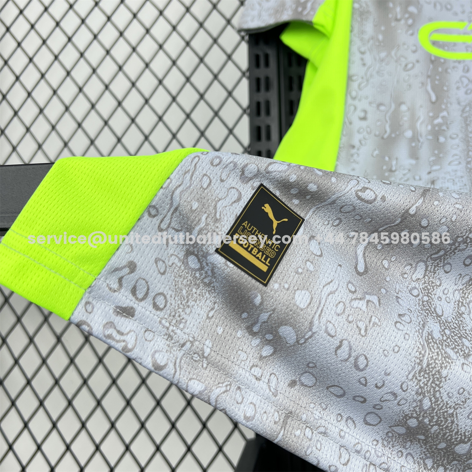 unitedfutballjersey-Manchester City 25-26 Third Grey Jersey - Fans Version