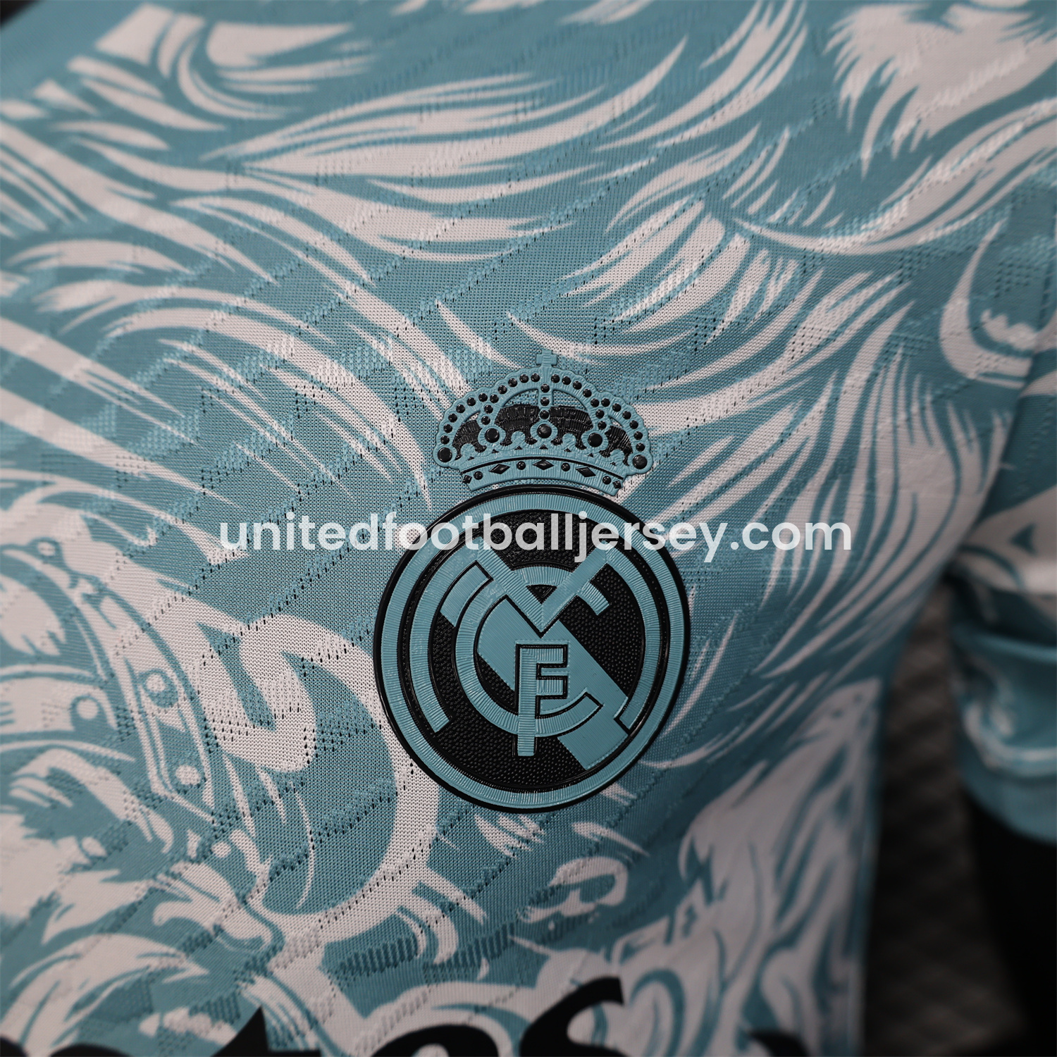 unitedfutballjersey-Real Madrid 25-26 Blue Viking Roar Special Edition Jersey - Player Version