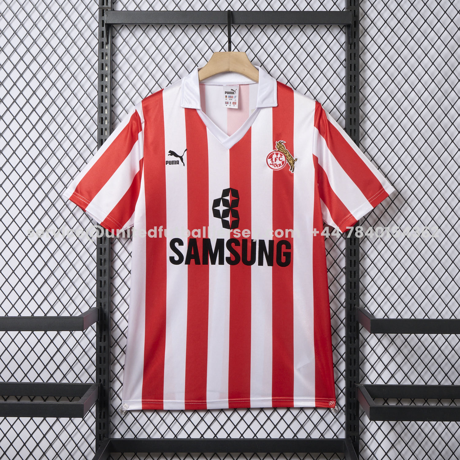 unitedfutballjersey-Retro 1. FC Köln 1988-90 Third Jersey