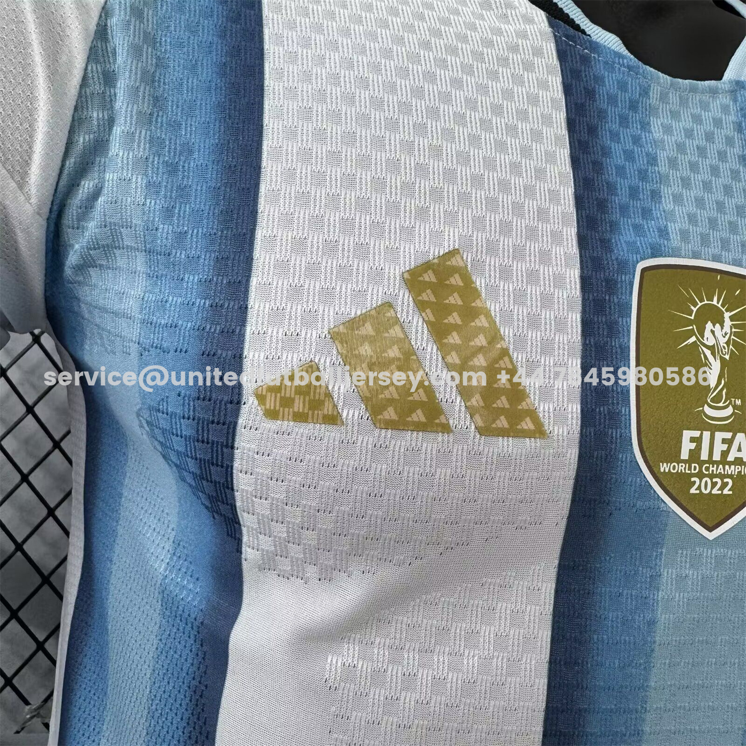 unitedfutballjersey-Argentina 2026 Home Long Sleeves Jersey - Player Version