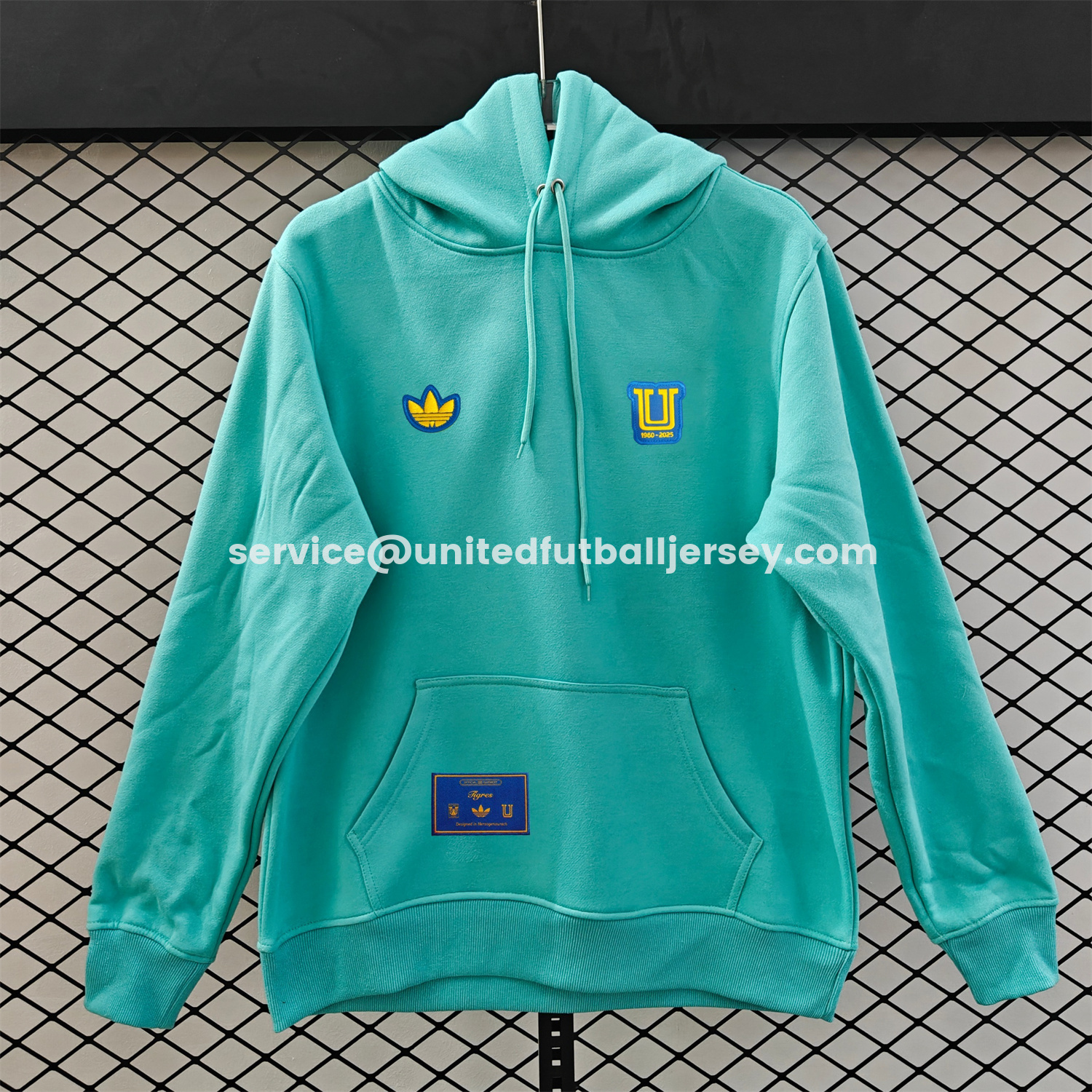 unitedfutballjersey-Tigres UANL 25-26 Originals Terrace Icon Unisex Pullover Hoodie