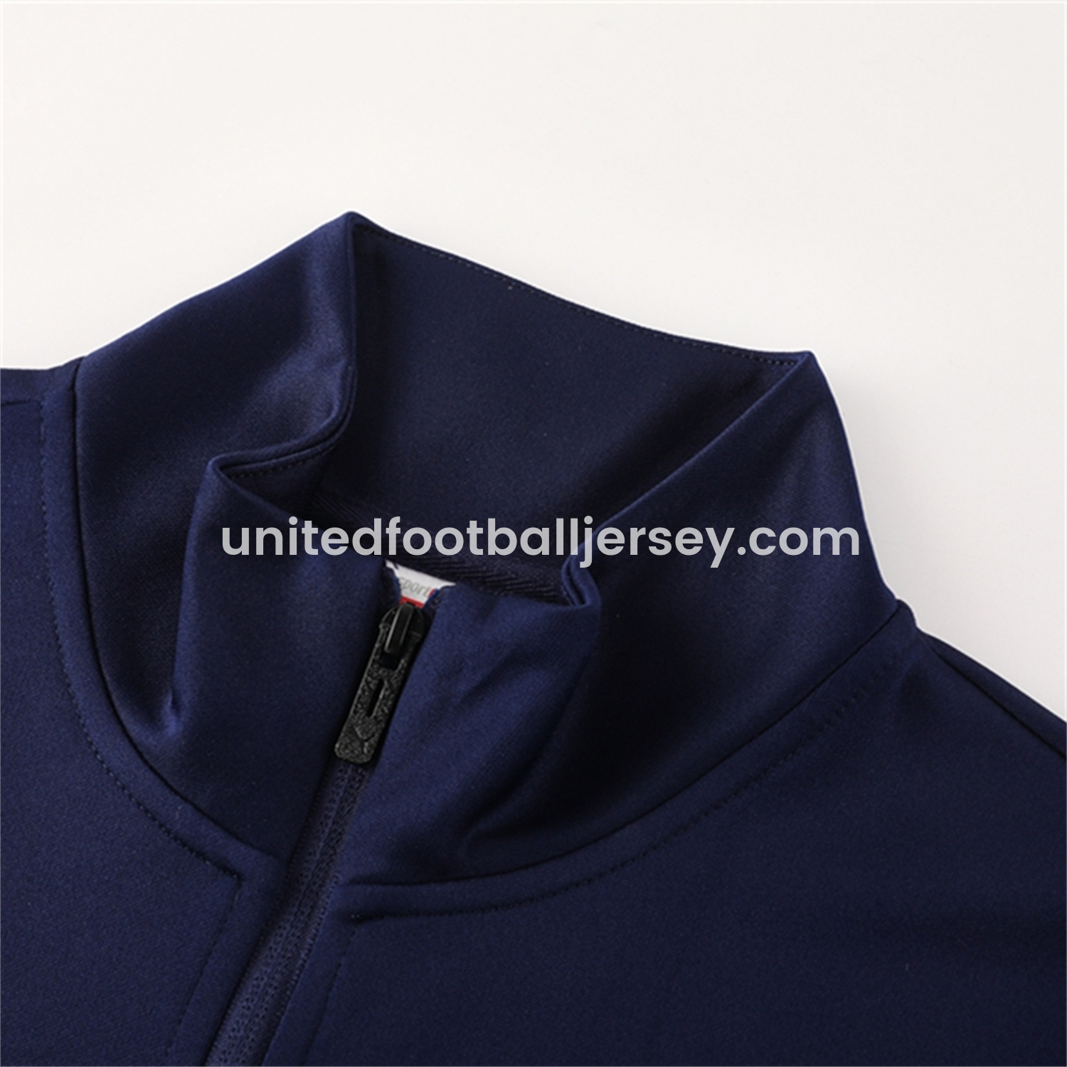 unitedfutballjersey-Marseille 25-26 Jacket Training Tracksuit - Deep Blue Jackets & Pants