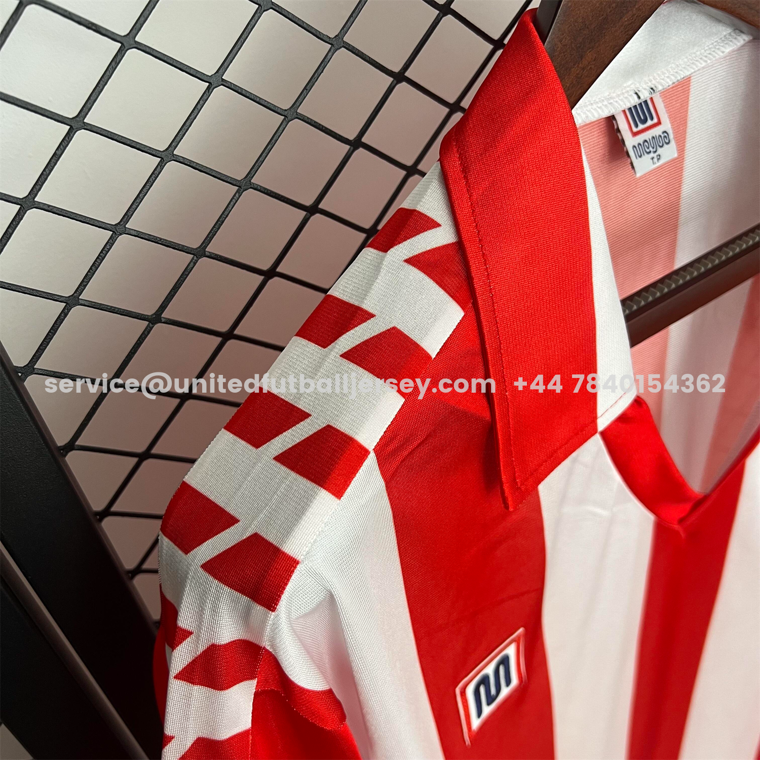 unitedfutballjersey-Retro Atletico Madrid 1982-83 Home Jersey