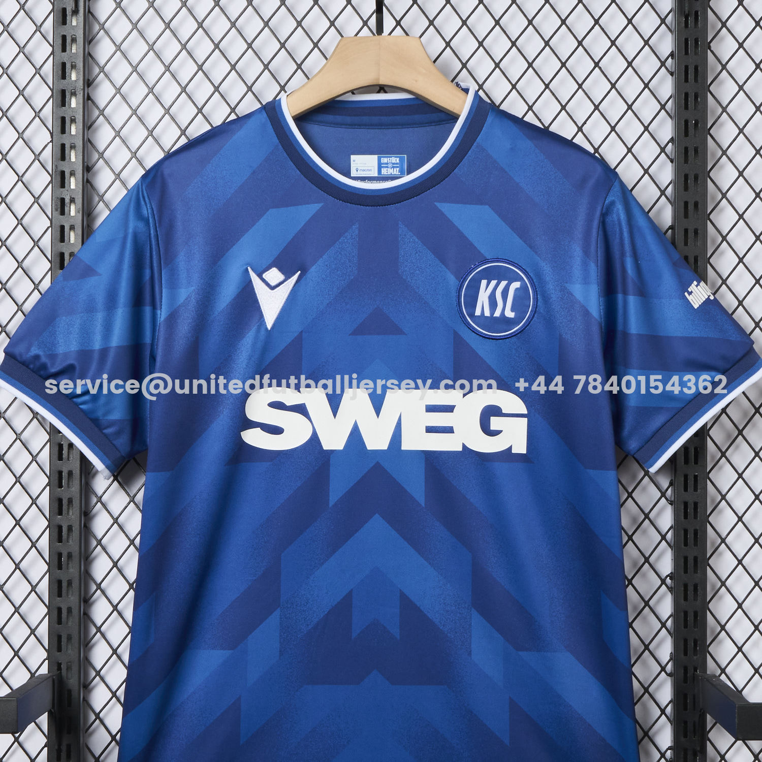 unitedfutballjersey-Karlsruher SC 25-26 Home Jersey - Fans Version
