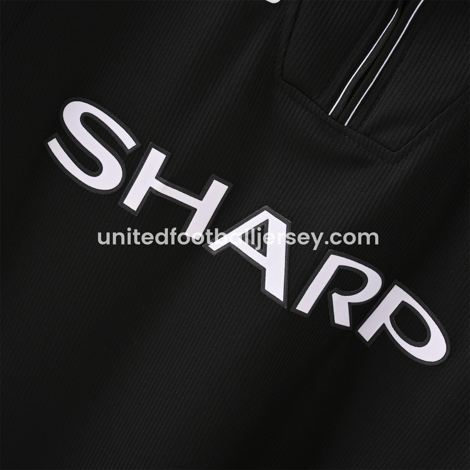 unitedfutballjersey-Retro Manchester United 1998-99 Black Long Sleeves Jersey