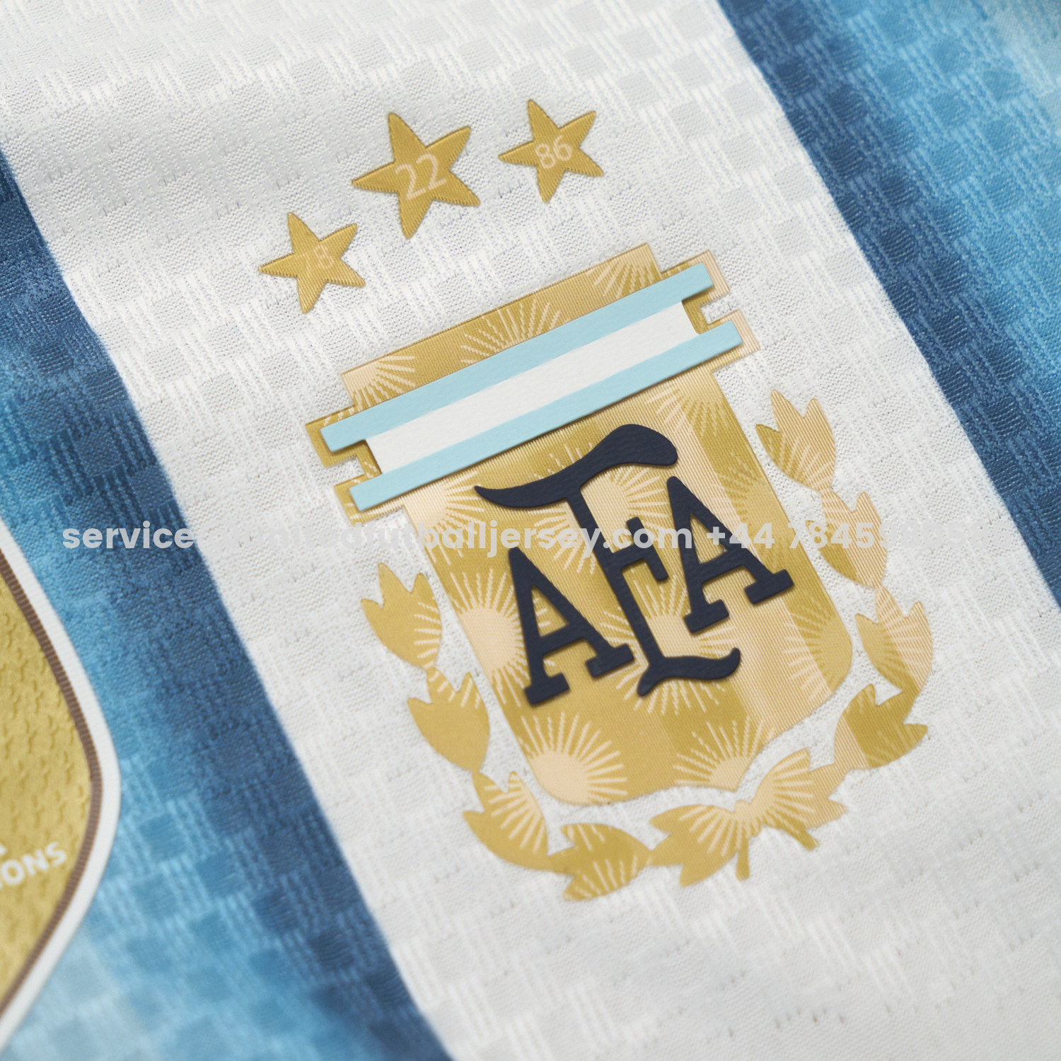 unitedfutballjersey-Argentina 2026 Home Blue White Jersey - Player Version